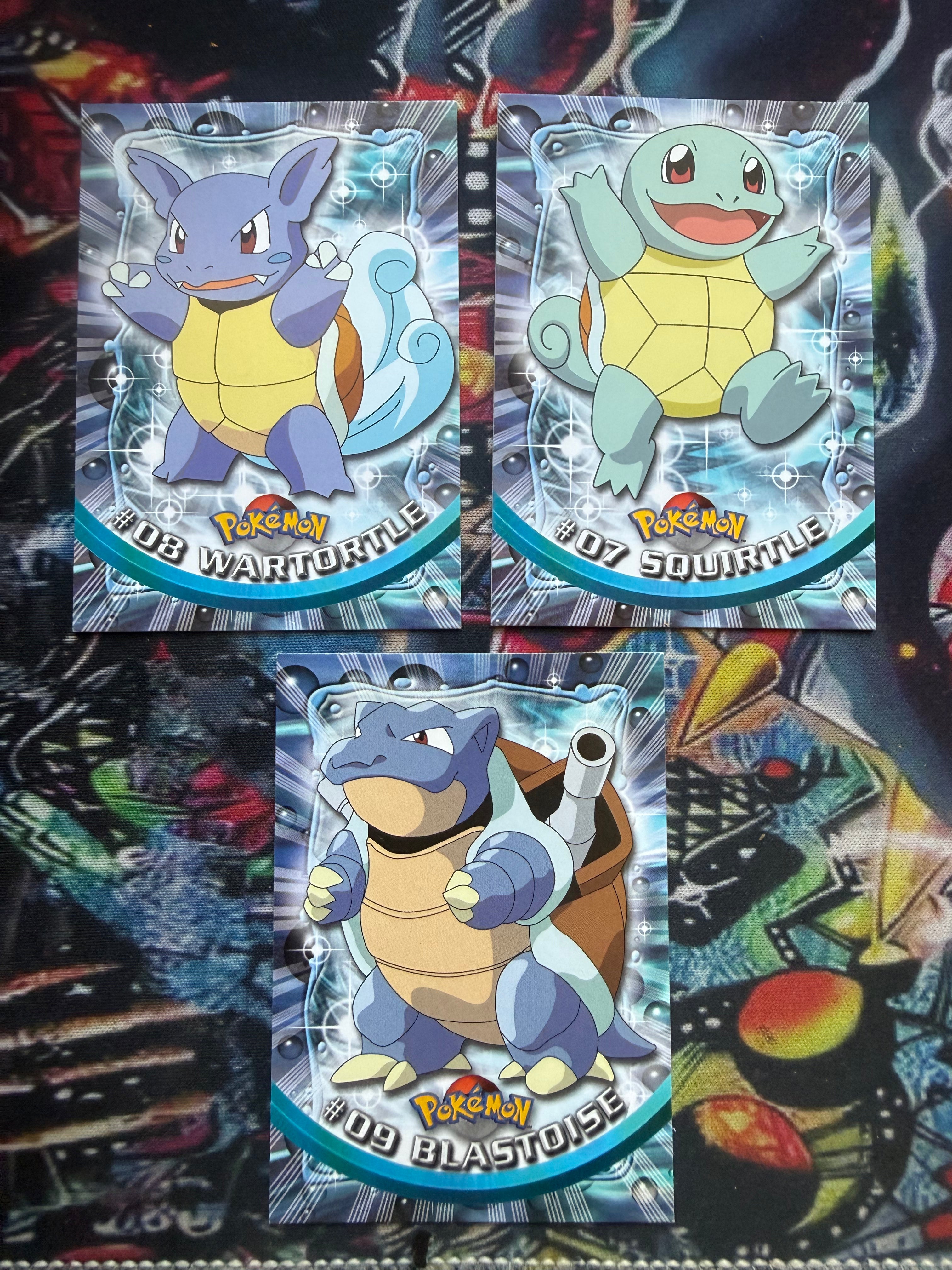 Tops trio Blastoise