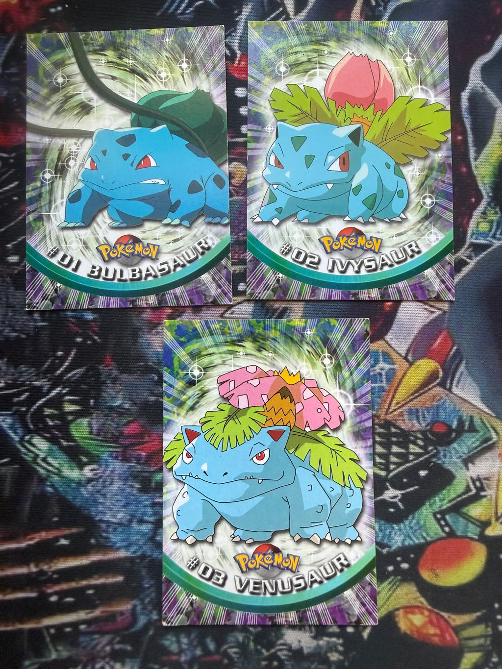 Tops trio Venusaur