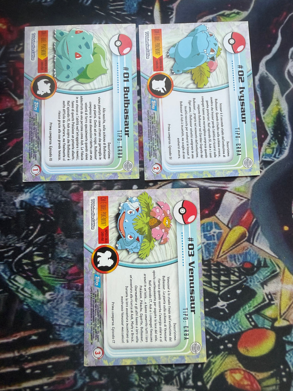 Tops trio Venusaur