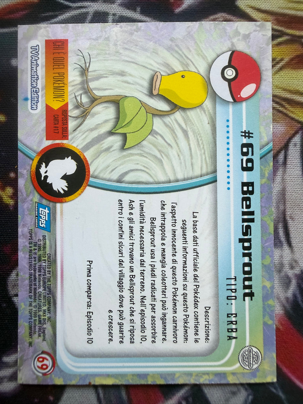 Tops Bellsprout holo | EX | Holo