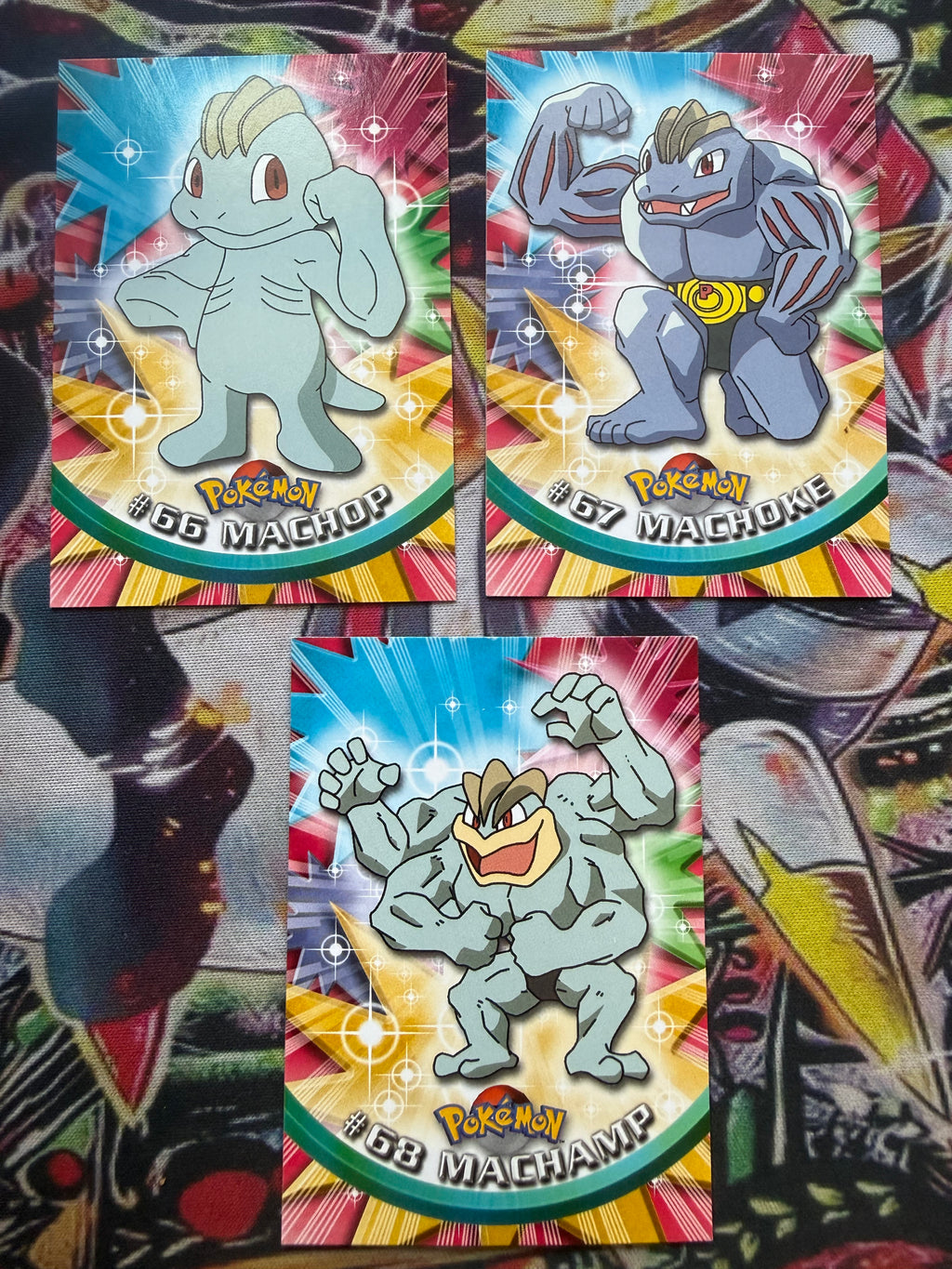Tops Trio Machamp | EX | No Holo