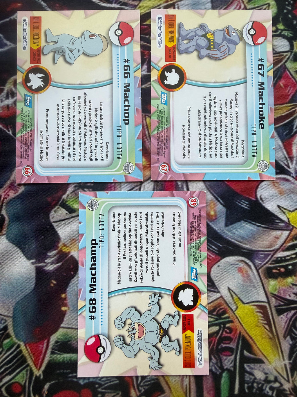 Tops Trio Machamp | EX | No Holo