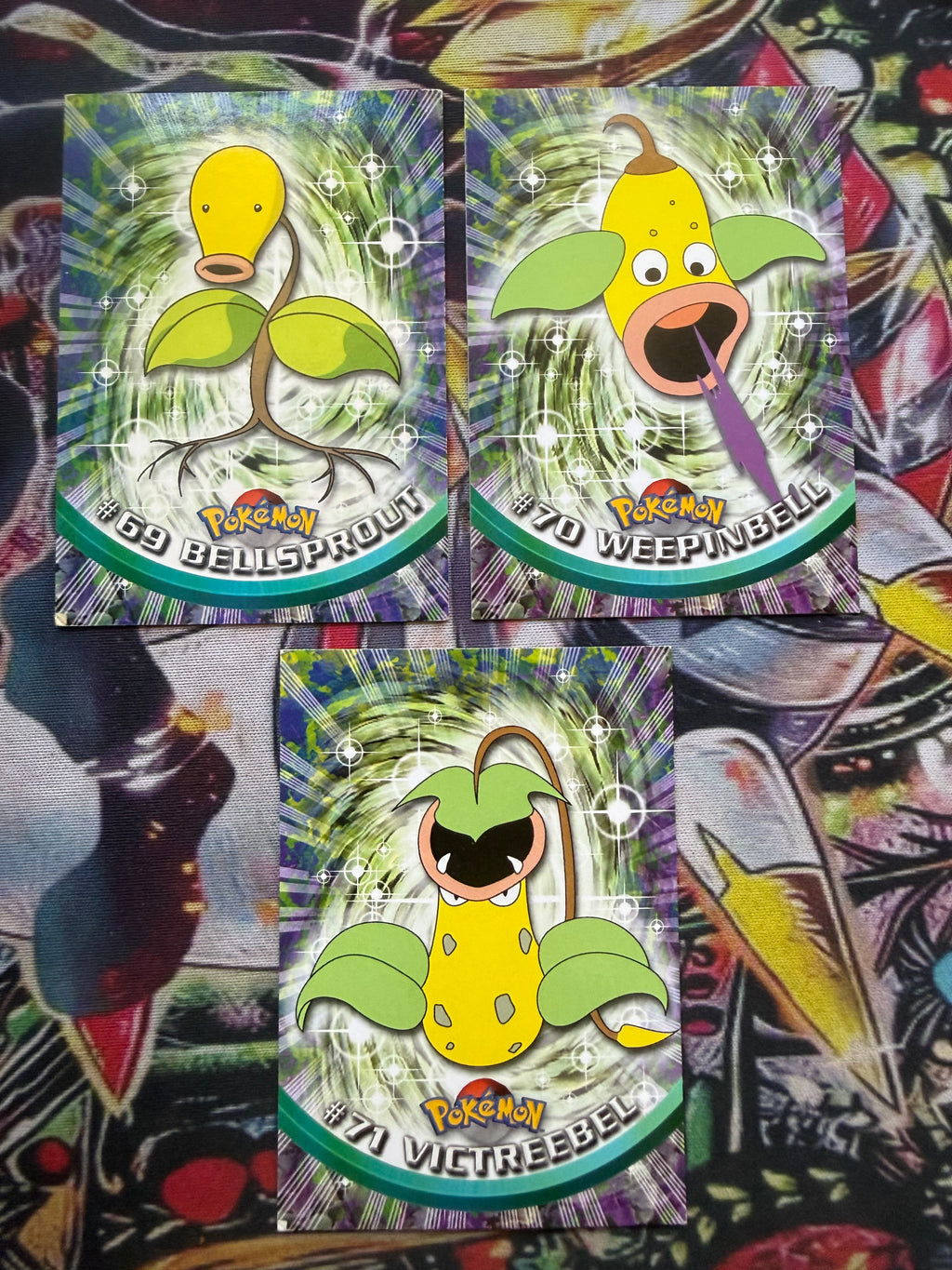Tops Trio Weepinbell | Good | No Holo