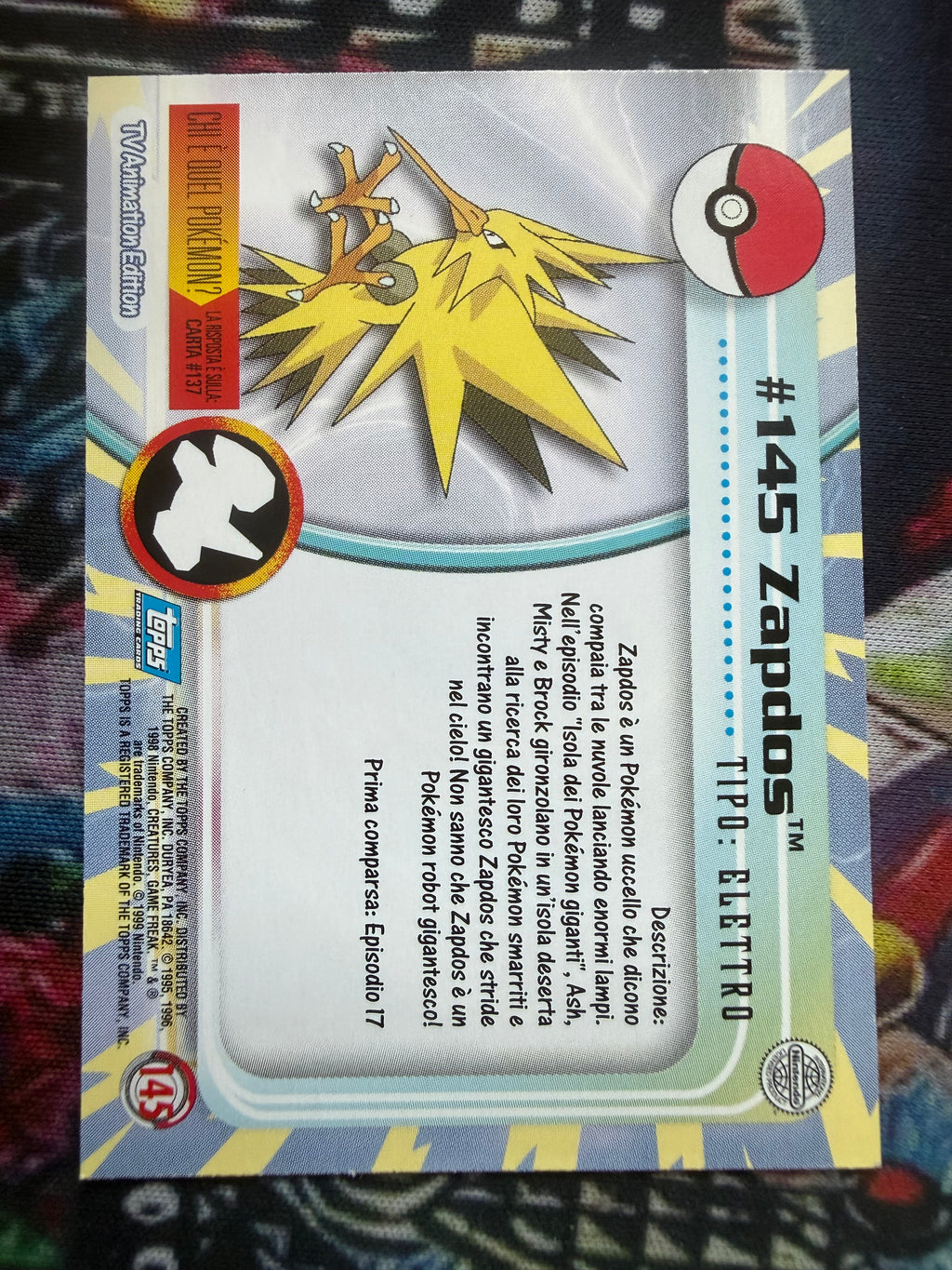 Tops Zapdos