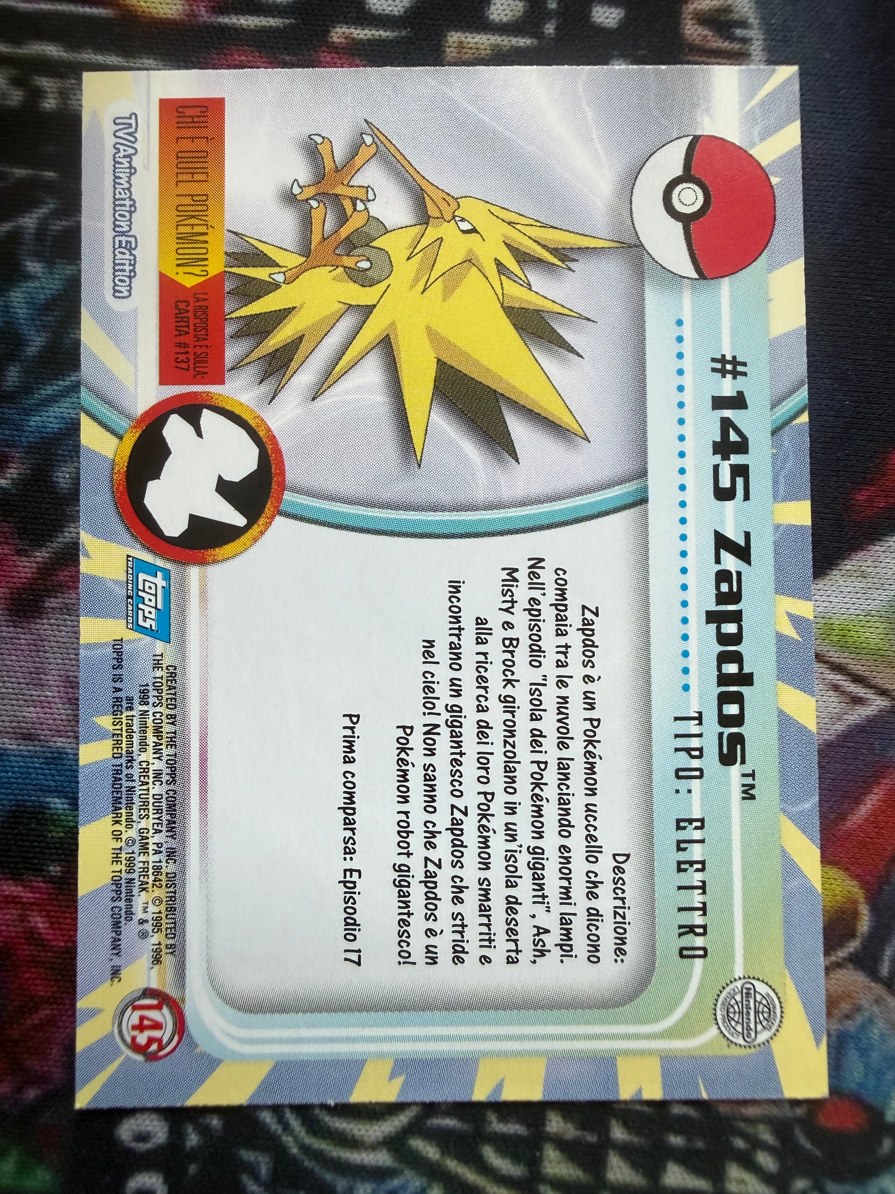 Tops Zapdos