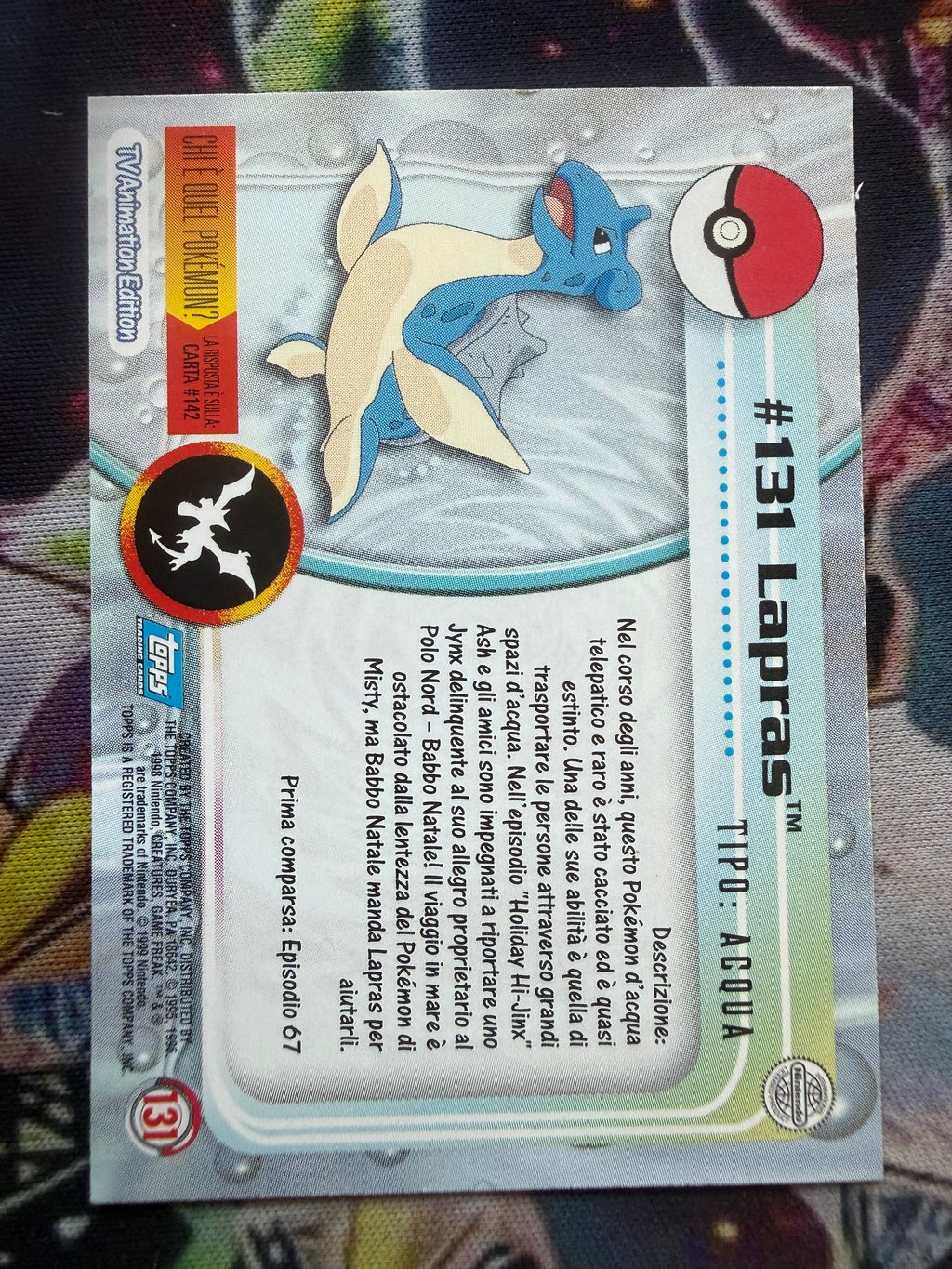 Tops lapras holo