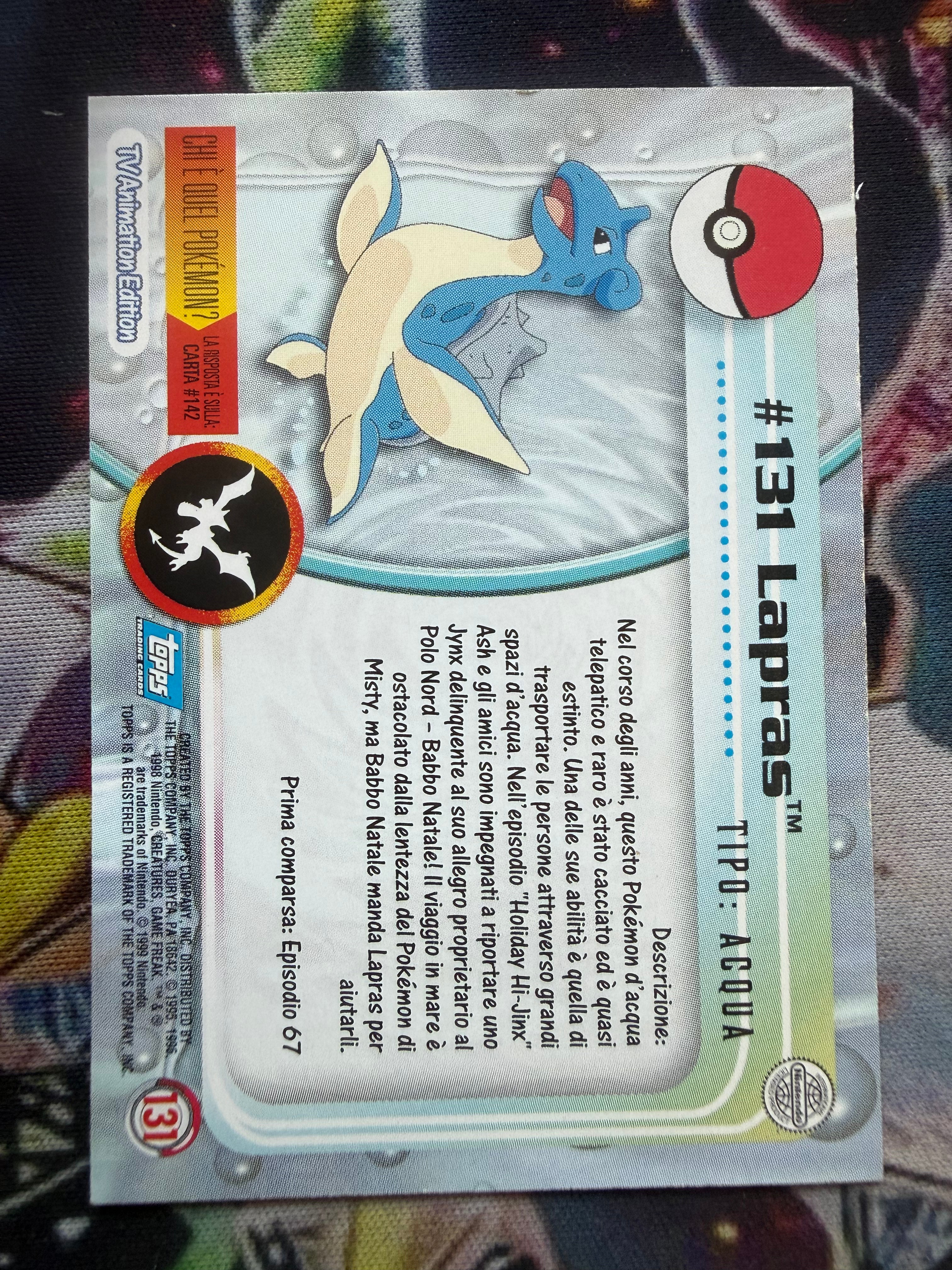 Tops lapras holo