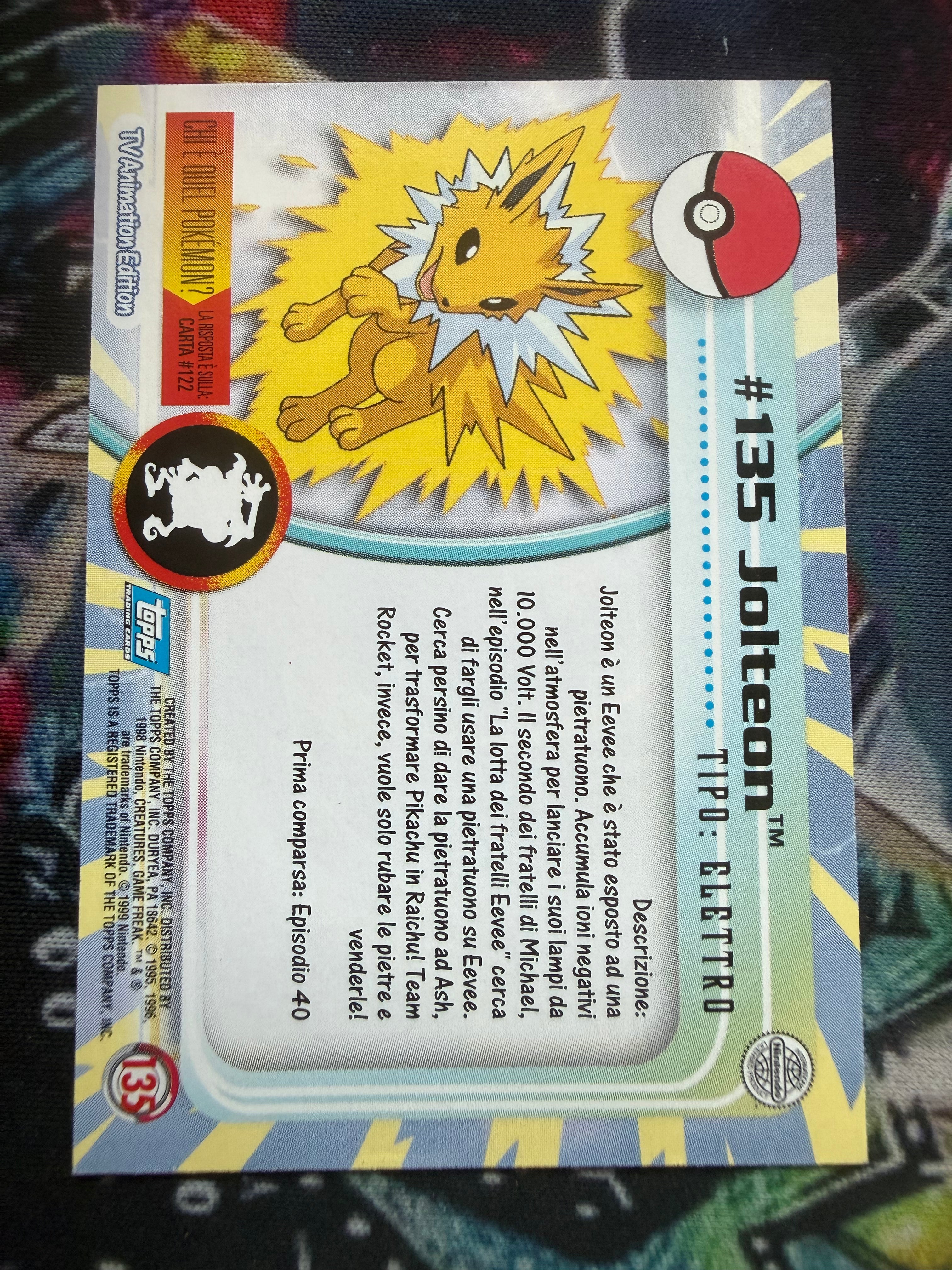 Tops Jolteon | EX | No Holo