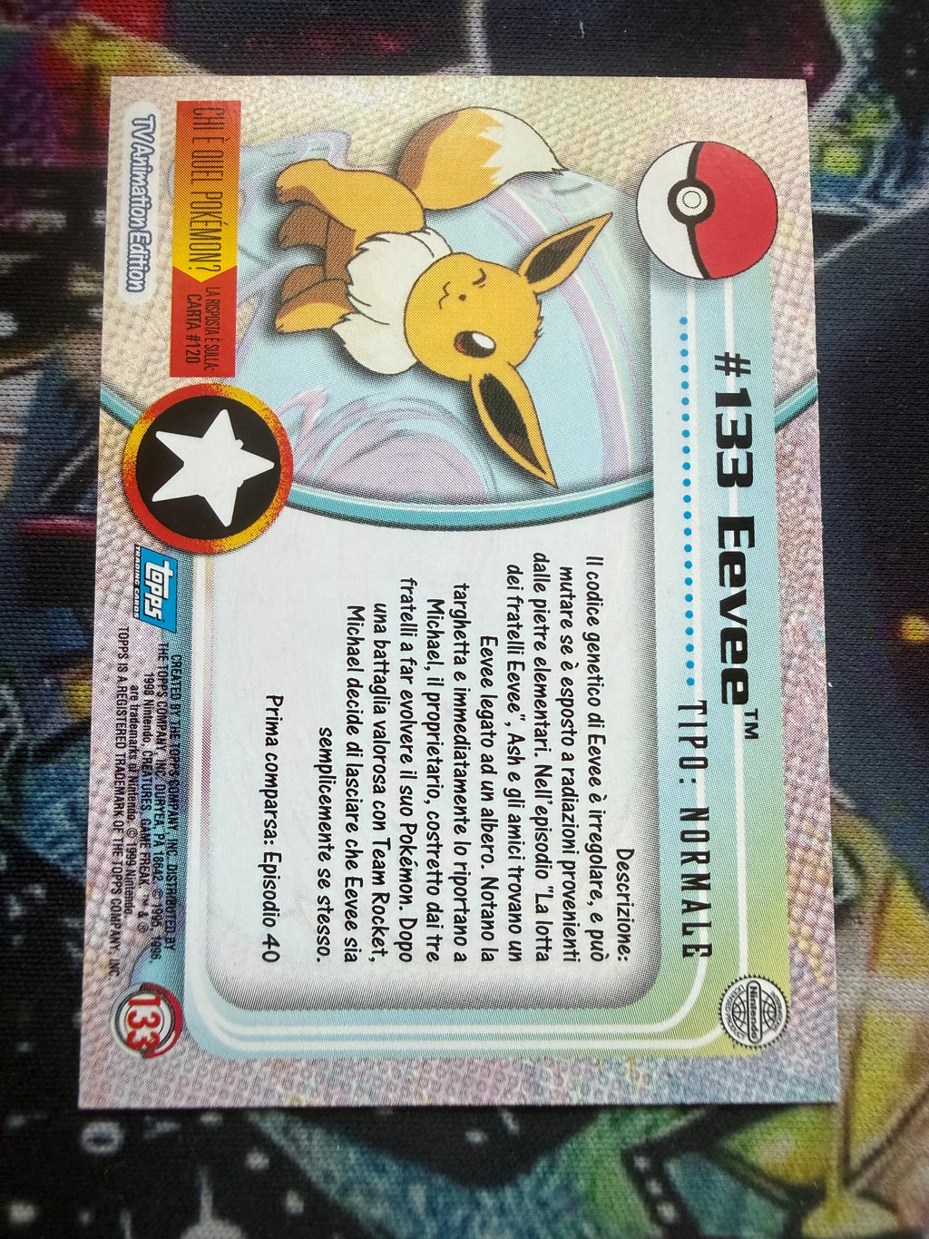 Tops Eevee | EX | No Holo