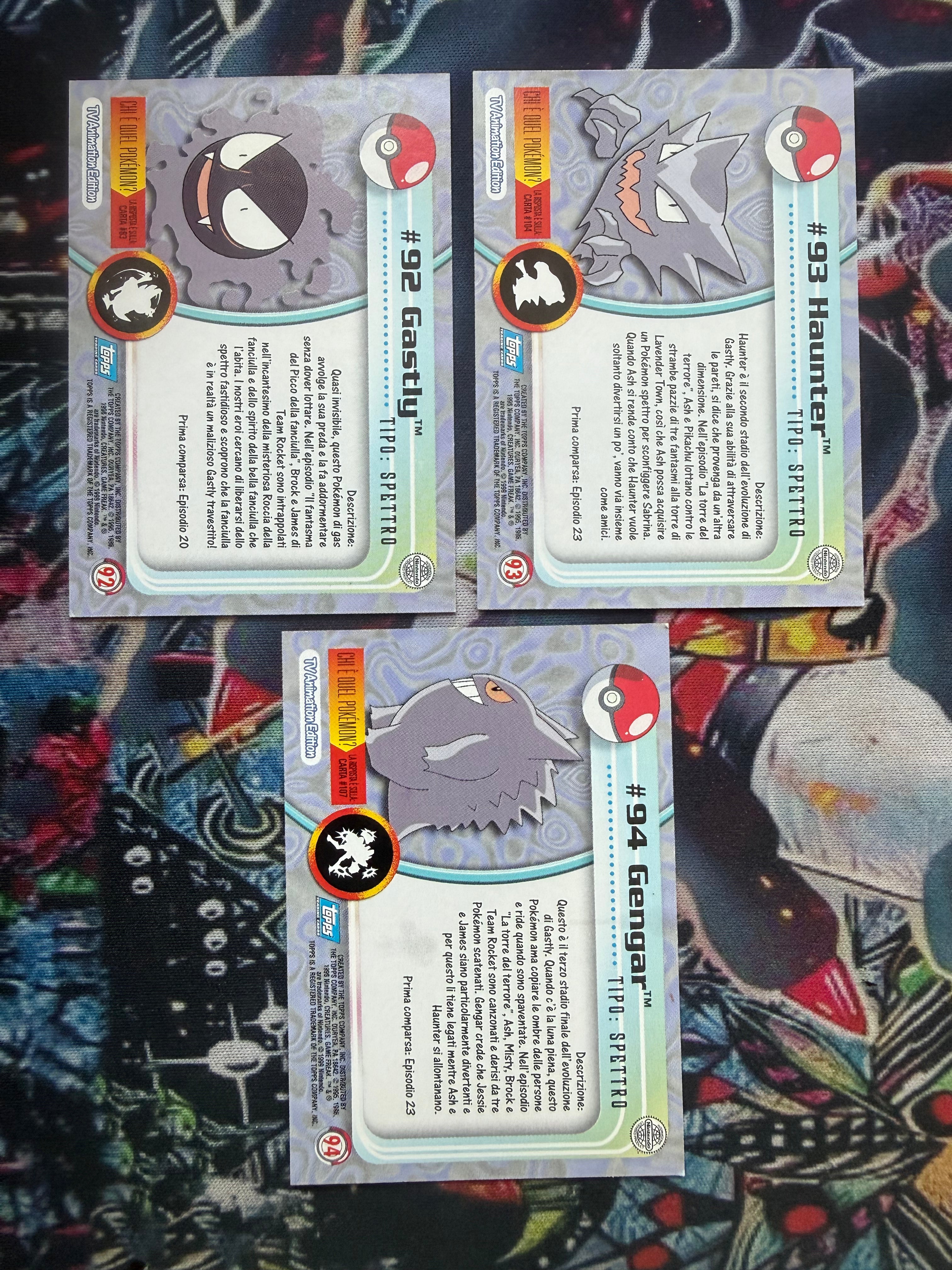 Tops Trio Gengar | EX | No Holo