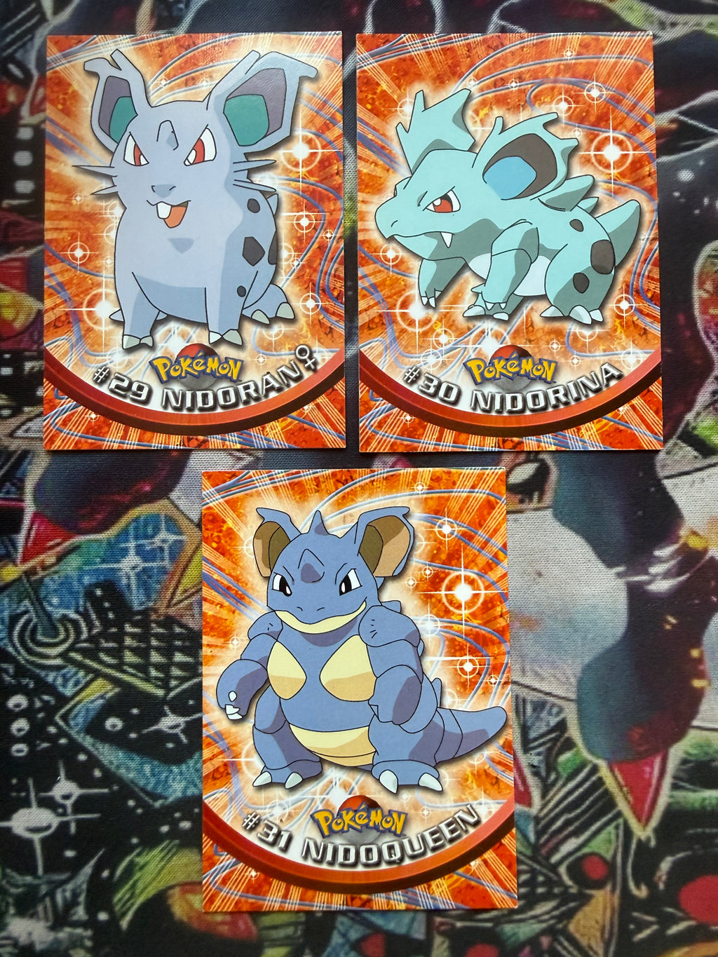 Tops Trio Nidoqueen | EX | No Holo