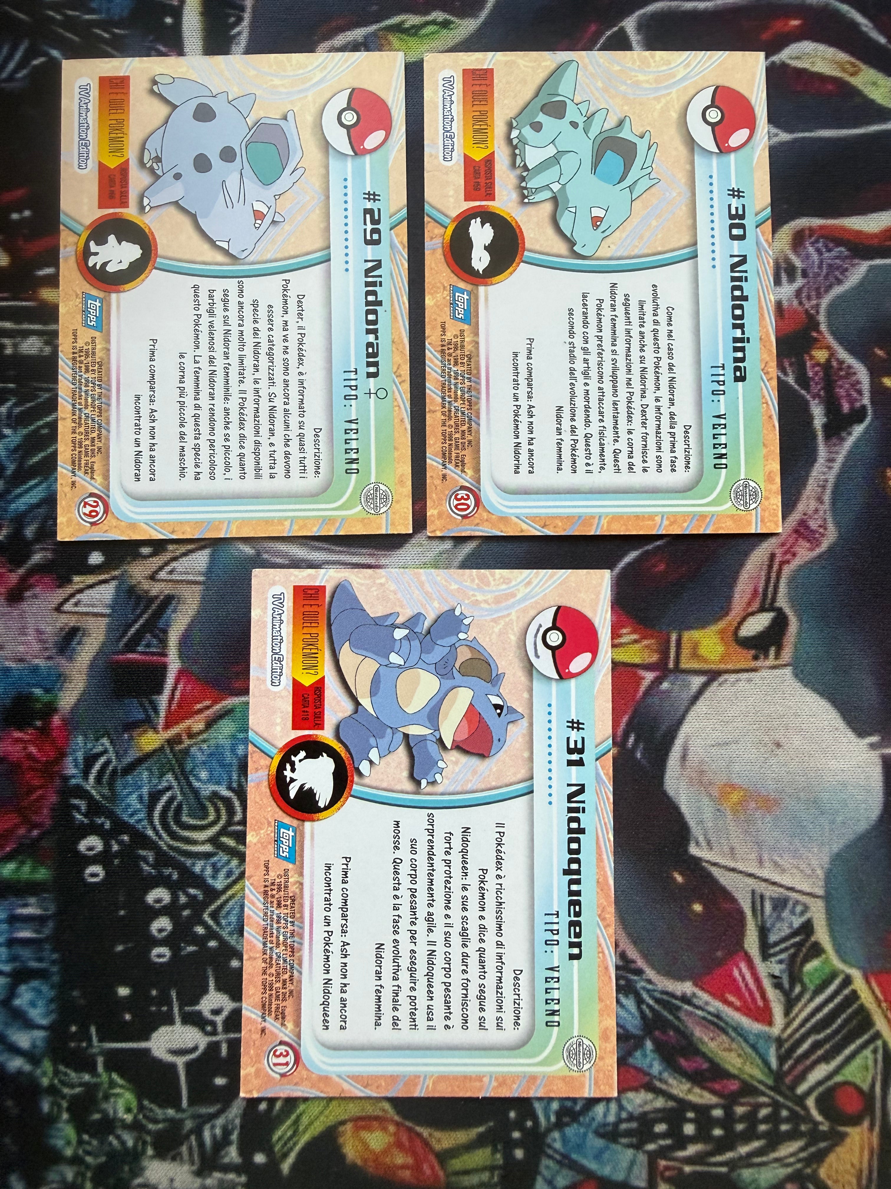 Tops Trio Nidoqueen | EX | No Holo