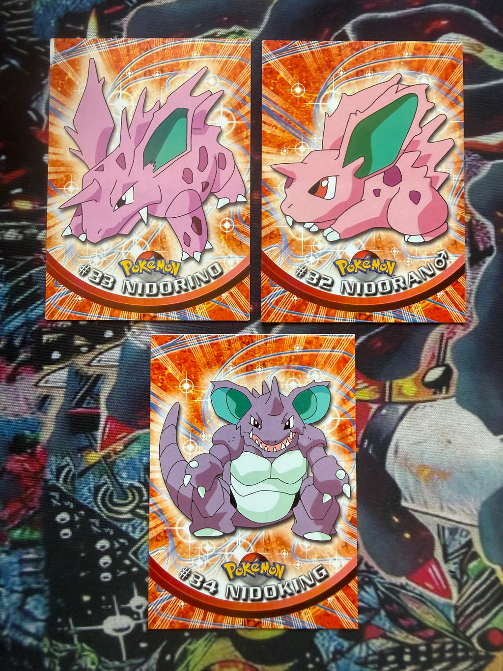 Tops Trio Nidoking | EX | No Holo