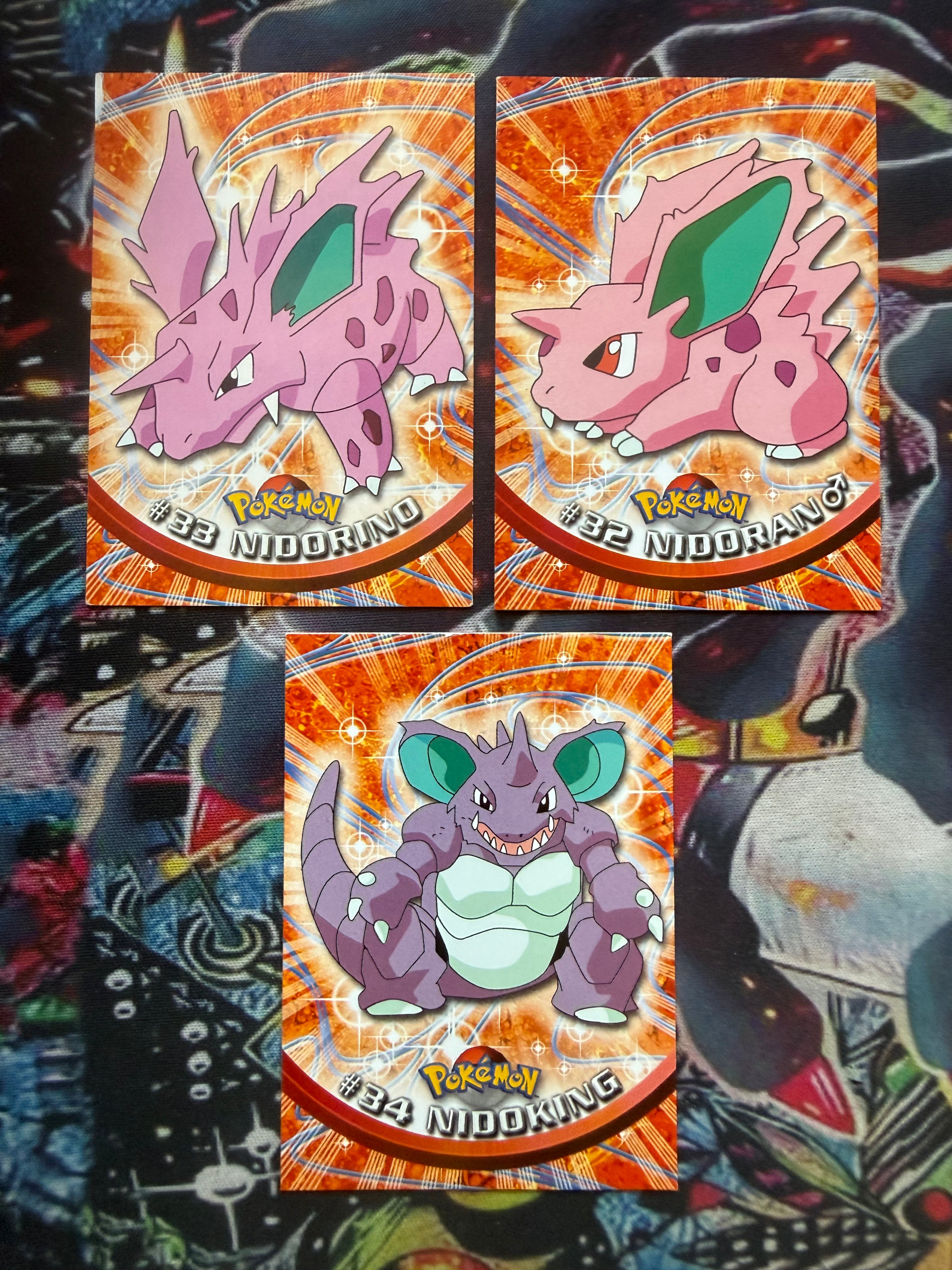 Tops Trio Nidoking | EX | No Holo