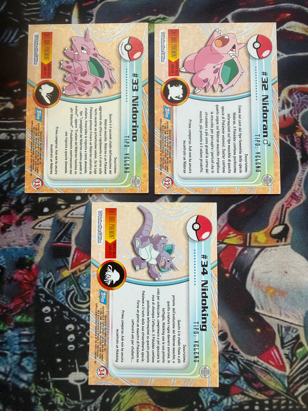 Tops Trio Nidoking | EX | No Holo