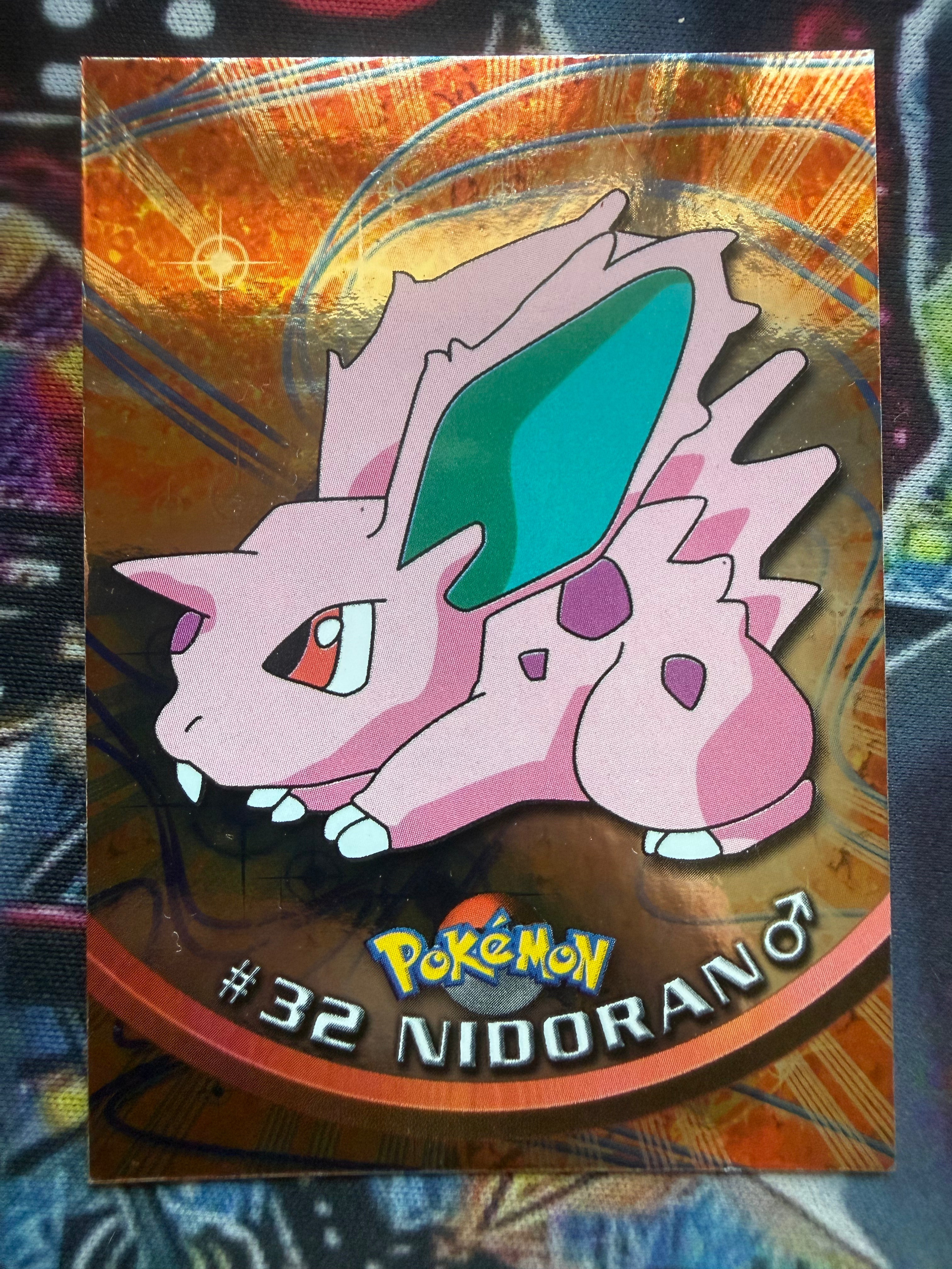 Tops Nidoran holo | EX | Holo