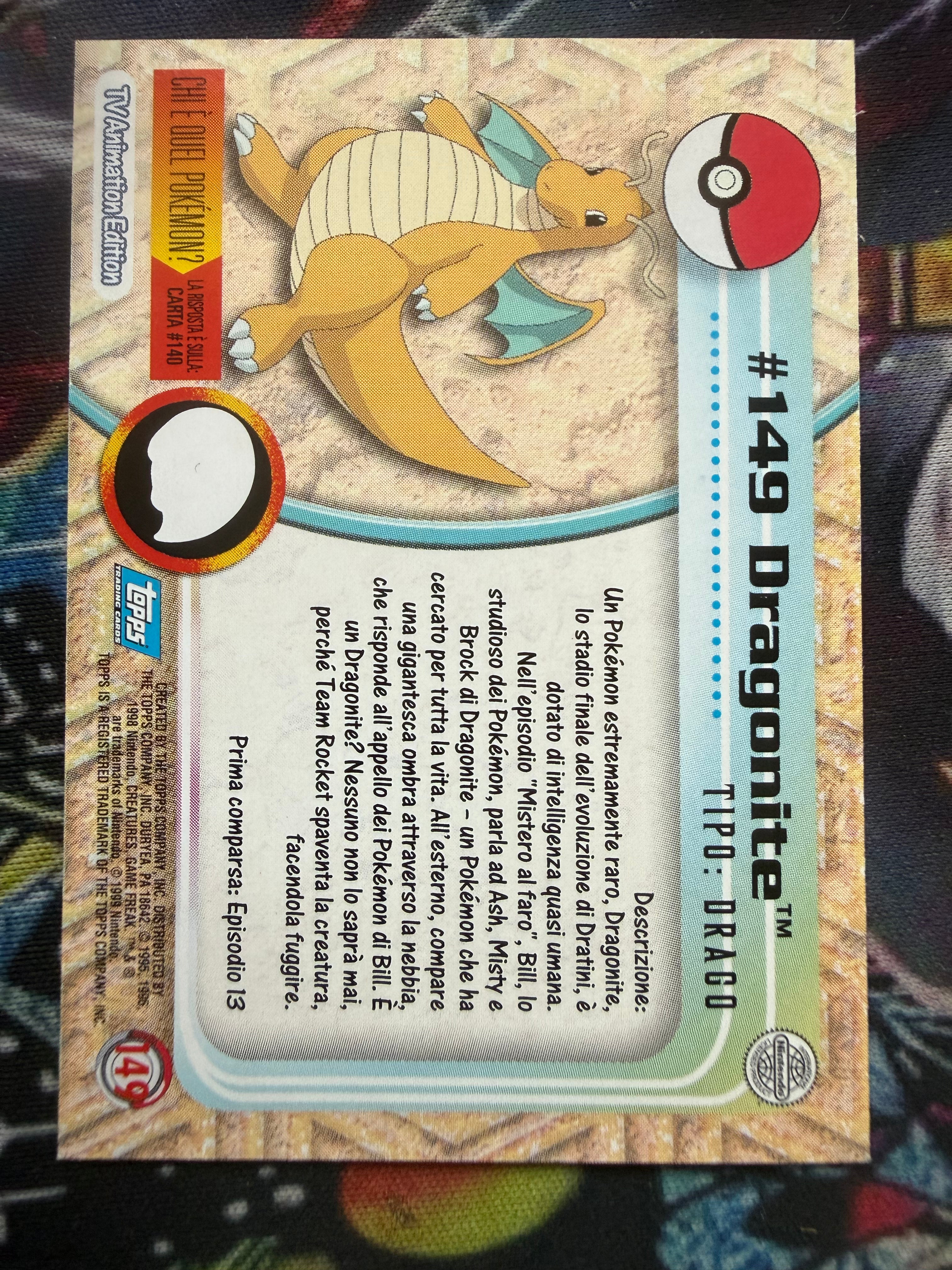 Tops Dragonite holo | EX | Holo