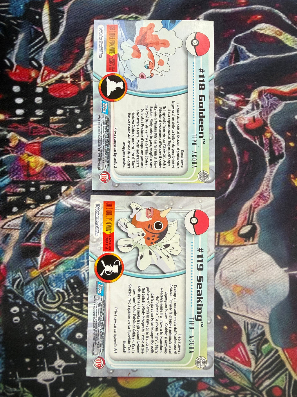 Tops Duo Seaking – Carta Pokémon EX (Excellent)