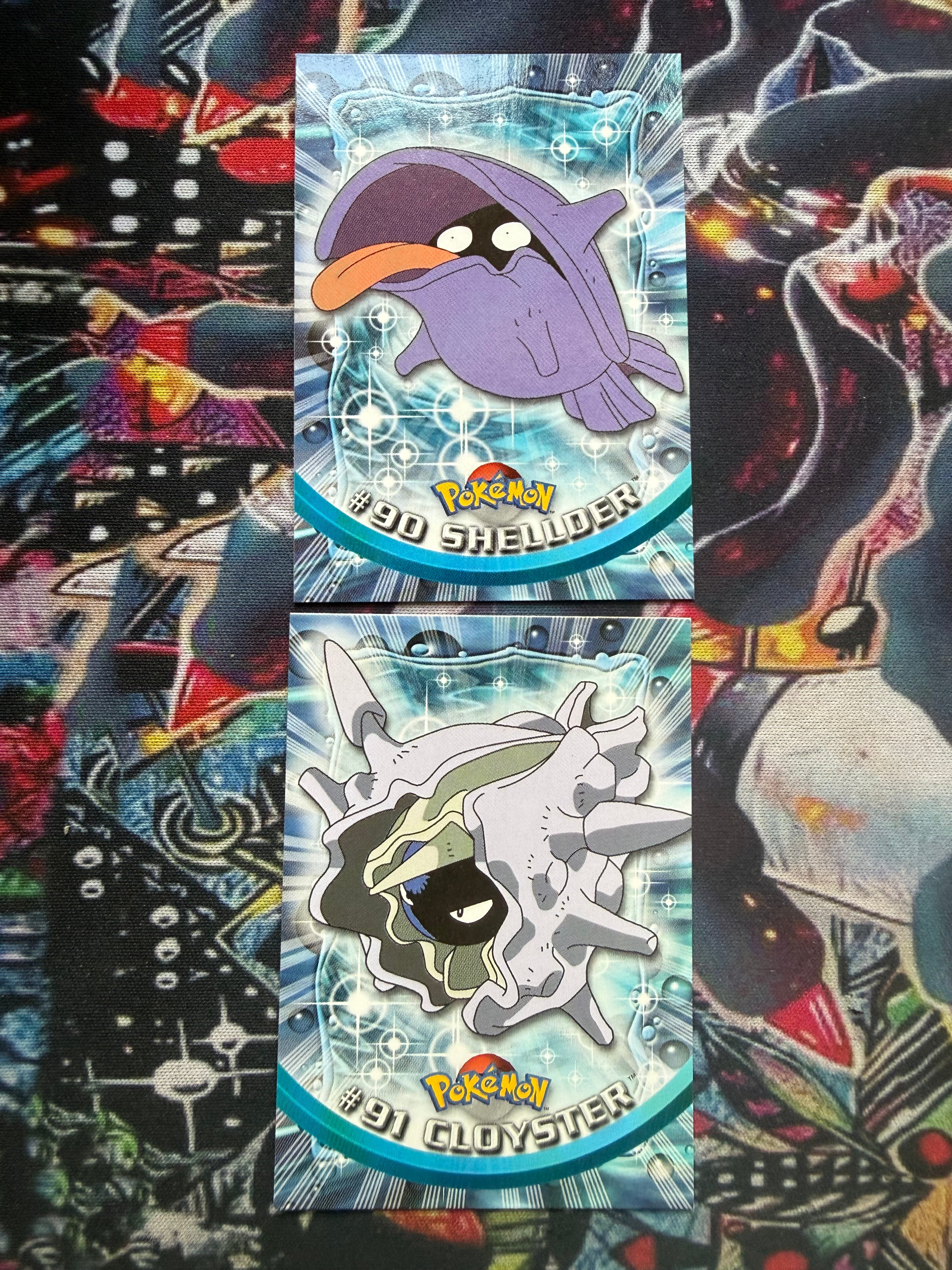 Tops Duo Cloyster – Carta Pokémon EX (Excellent)