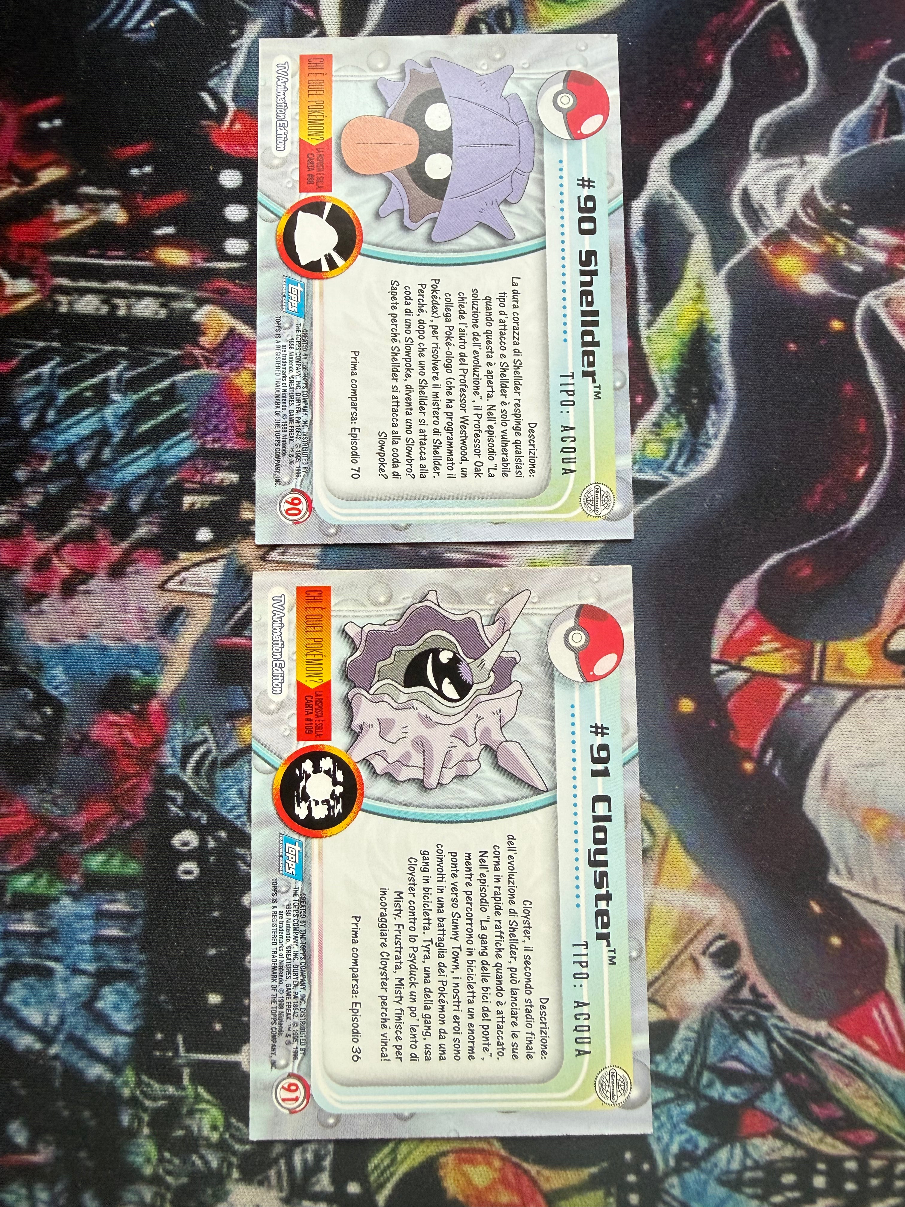 Tops Duo Cloyster – Carta Pokémon EX (Excellent)