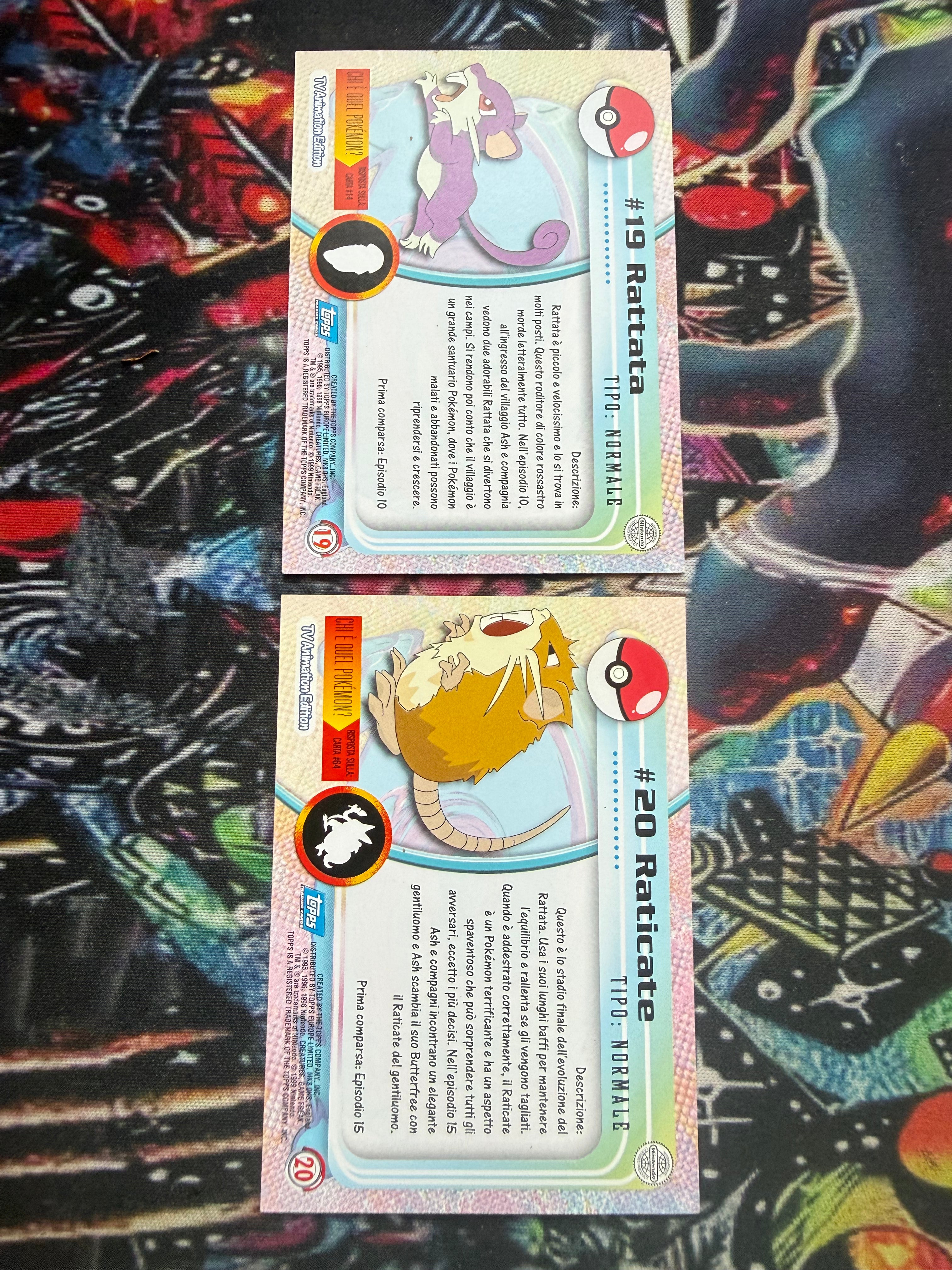 Tops Duo Raticate – Carta Pokémon EX (Excellent)