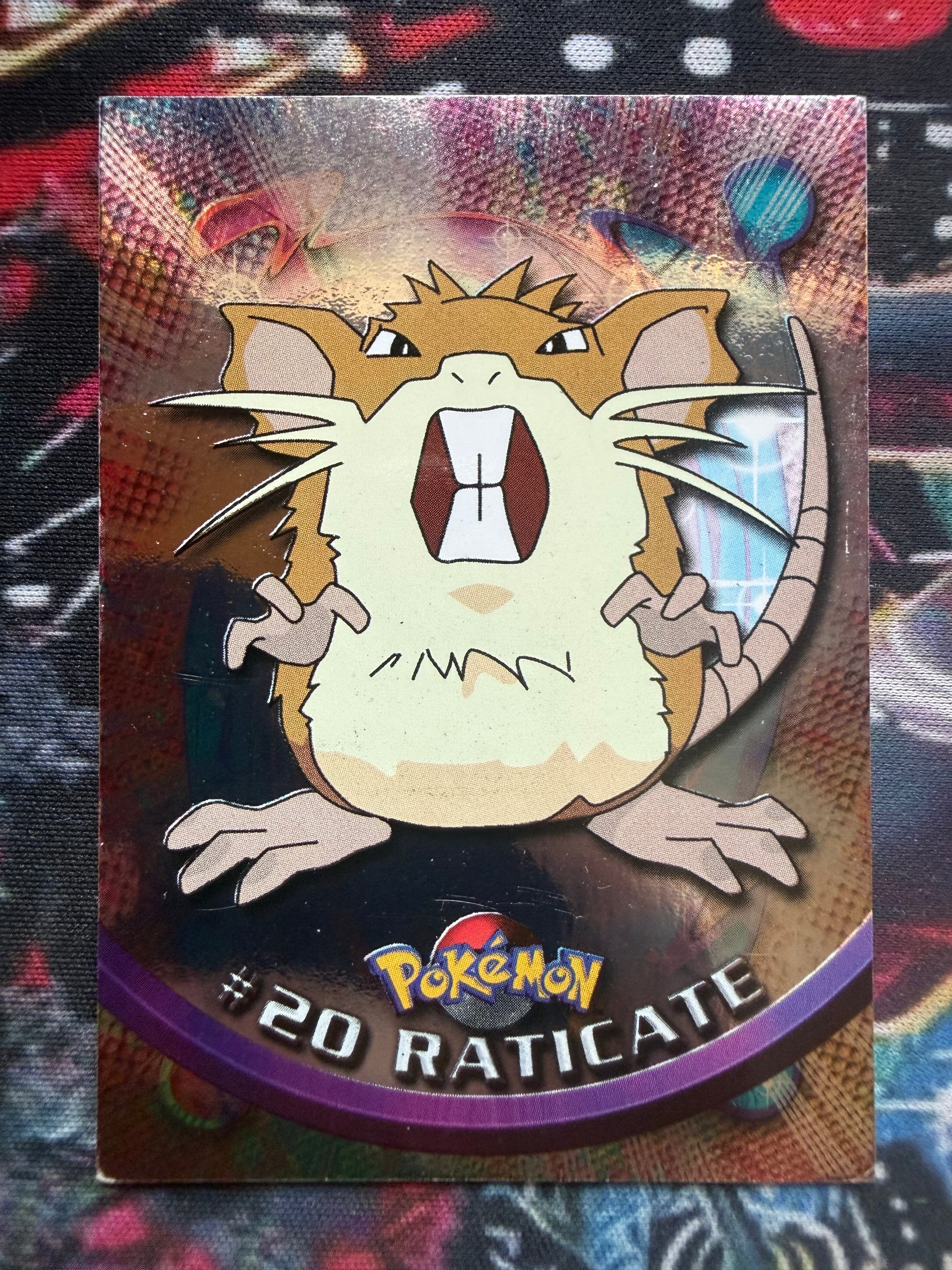 Tops Raticate Holo - Condizione EX