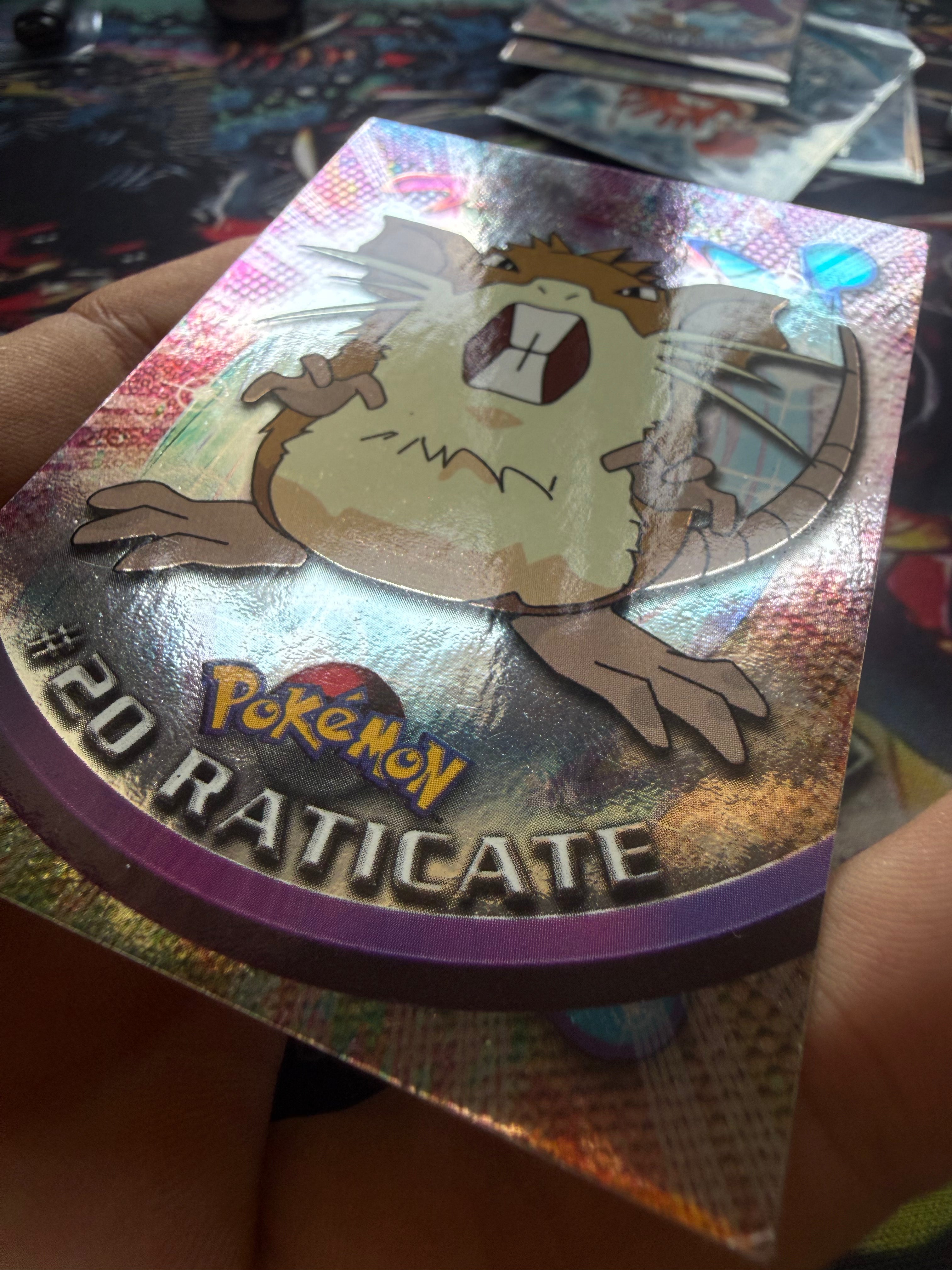 Tops Raticate Holo - Condizione EX