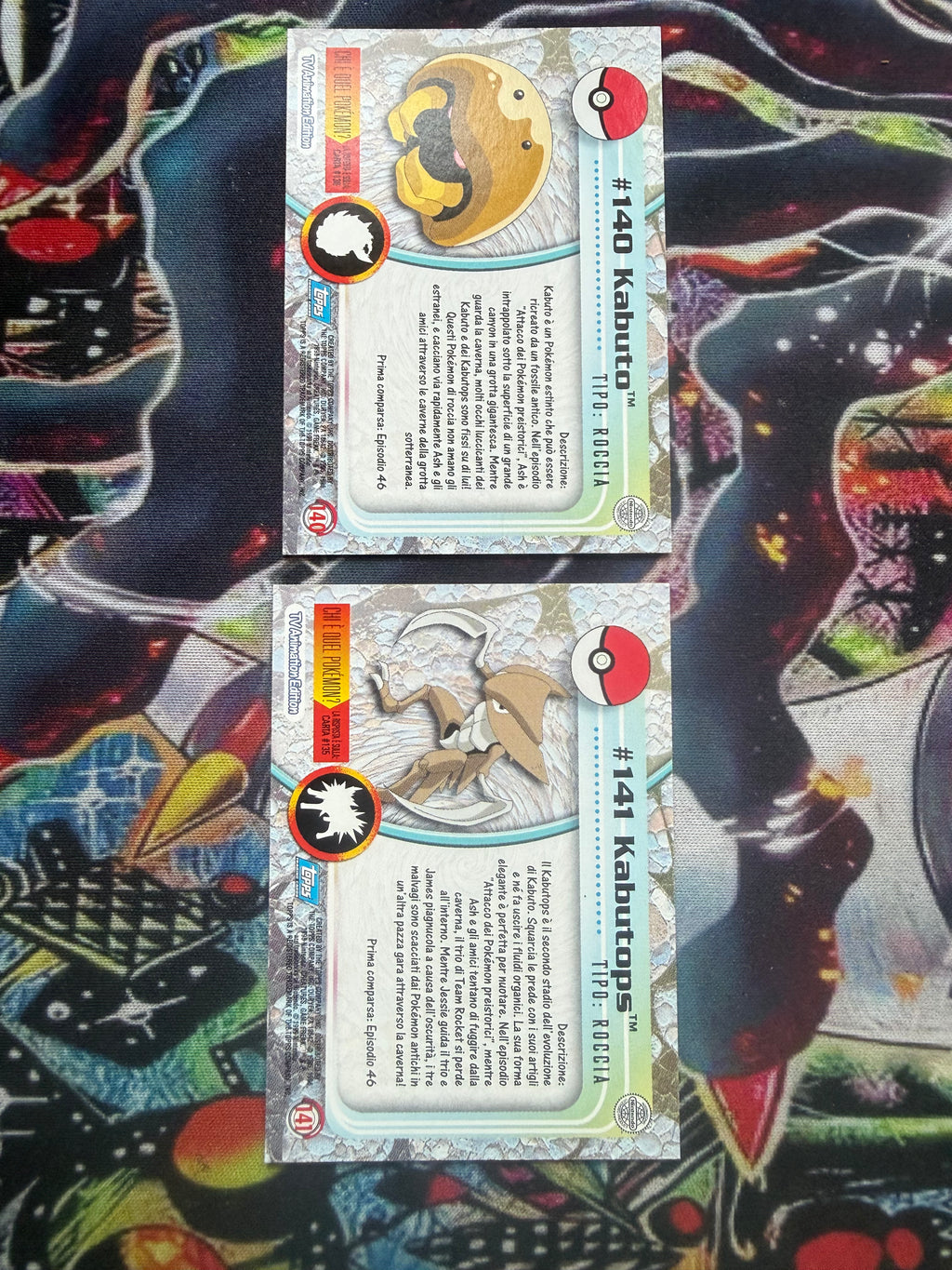 Tops duo Kabutops | EX | No Holo