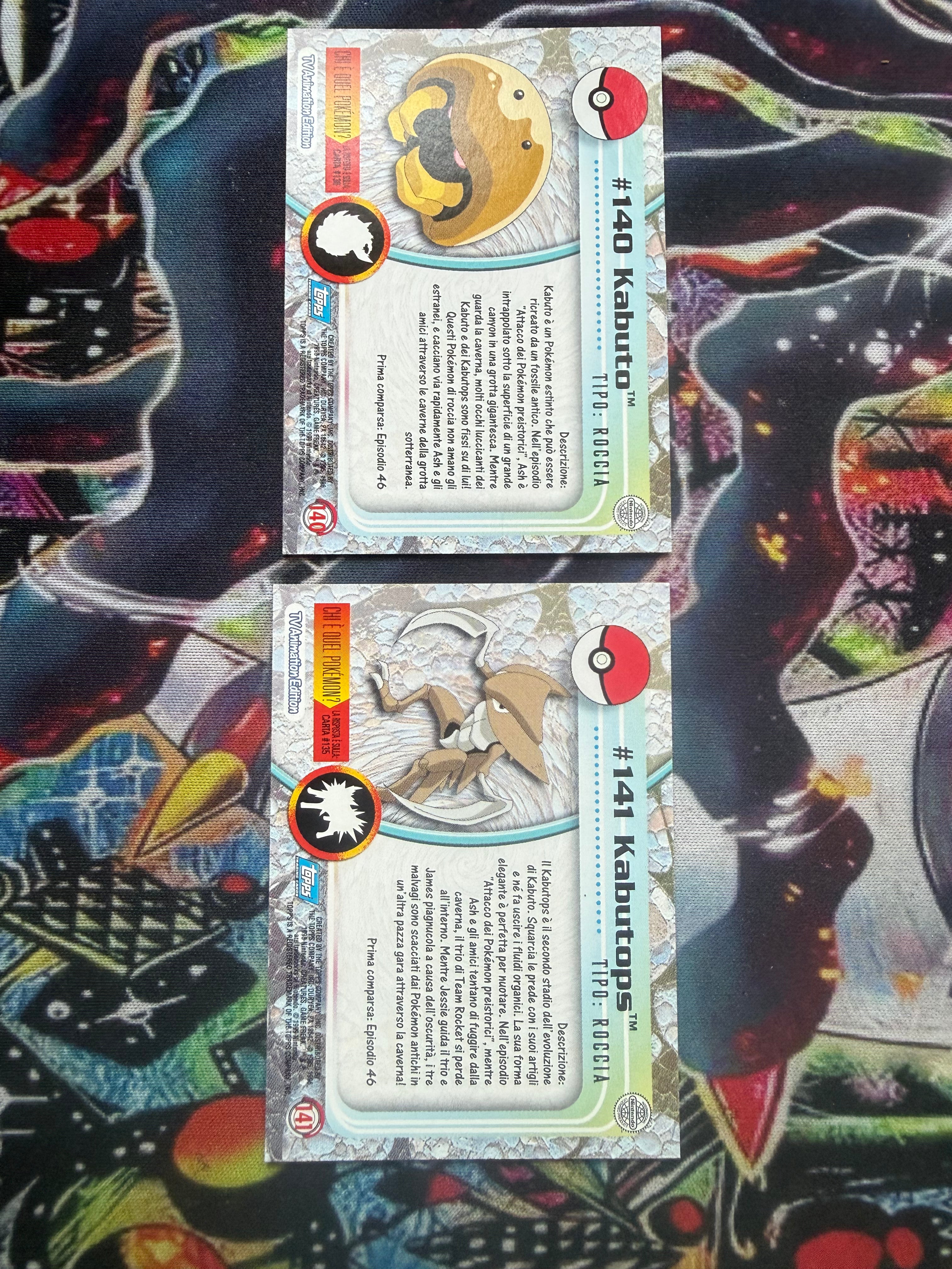 Tops duo Kabutops | EX | No Holo