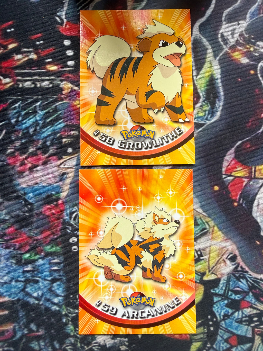 Top duo Arcanine EX No Holo