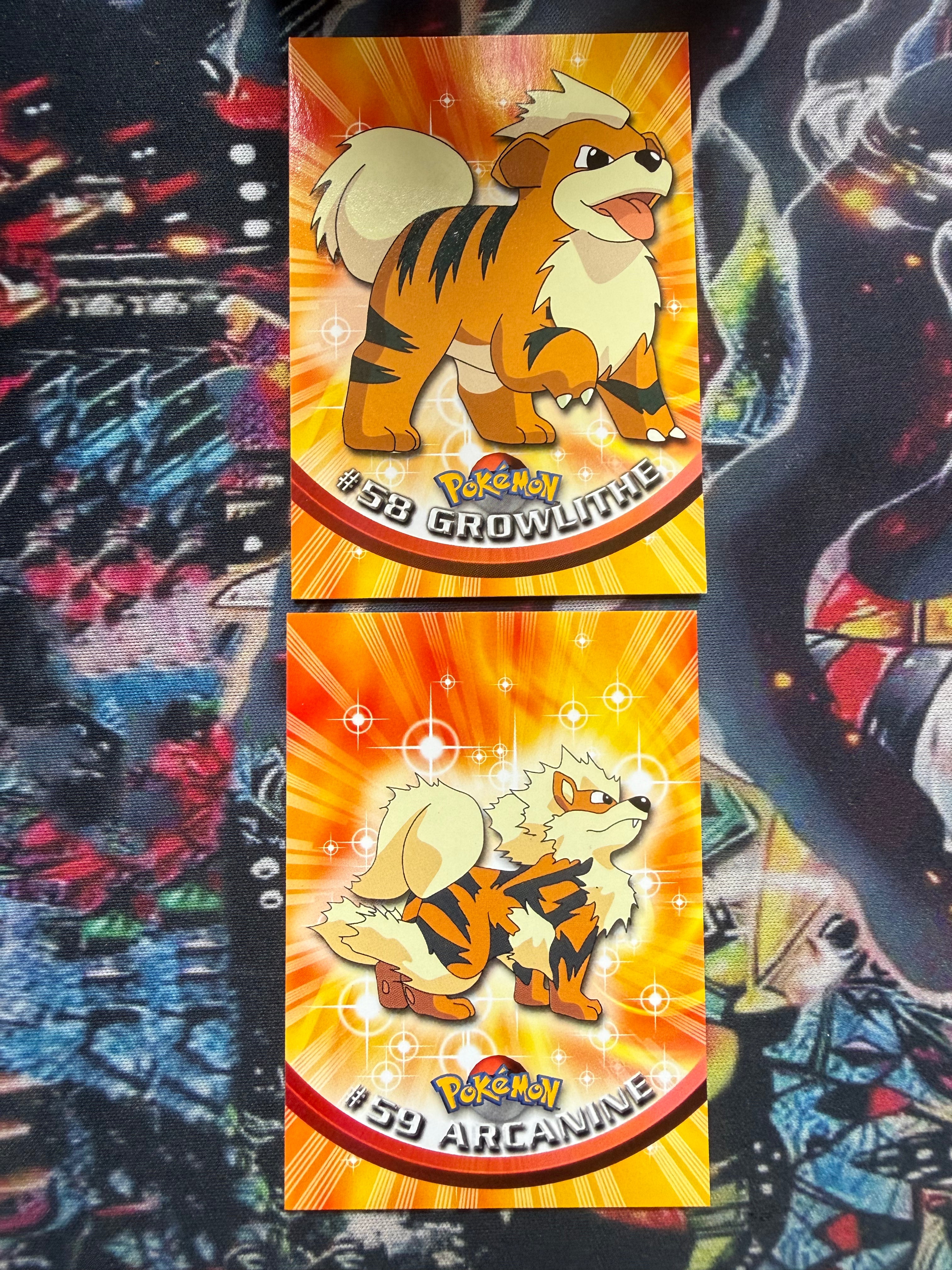 Top duo Arcanine EX No Holo