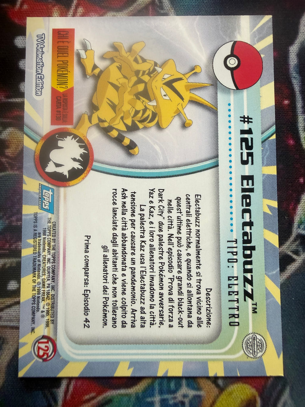 Tops Electabuzz No Holo - EX (Excellent)