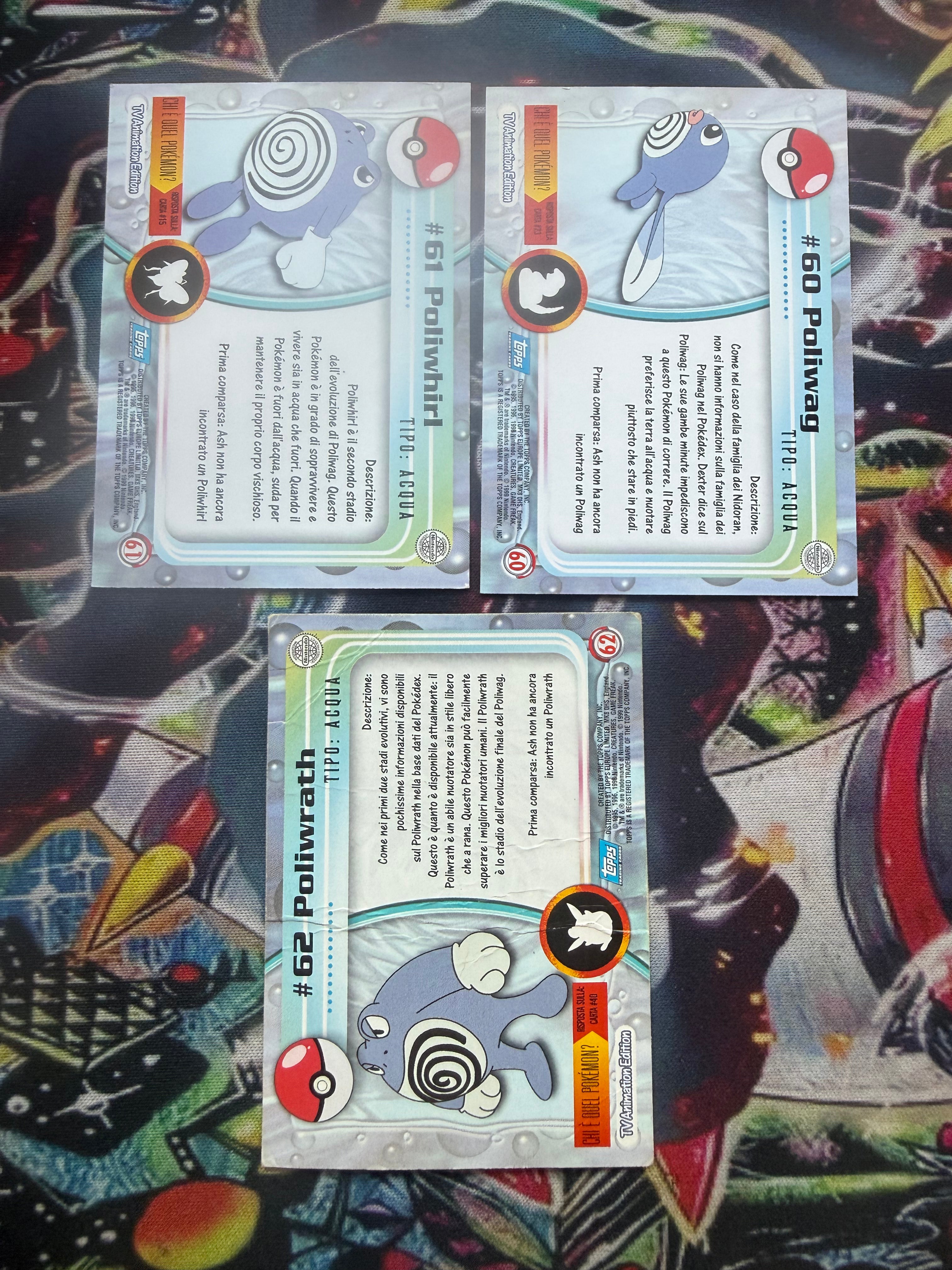 Tops Poliwrath No Holo - G (Good)