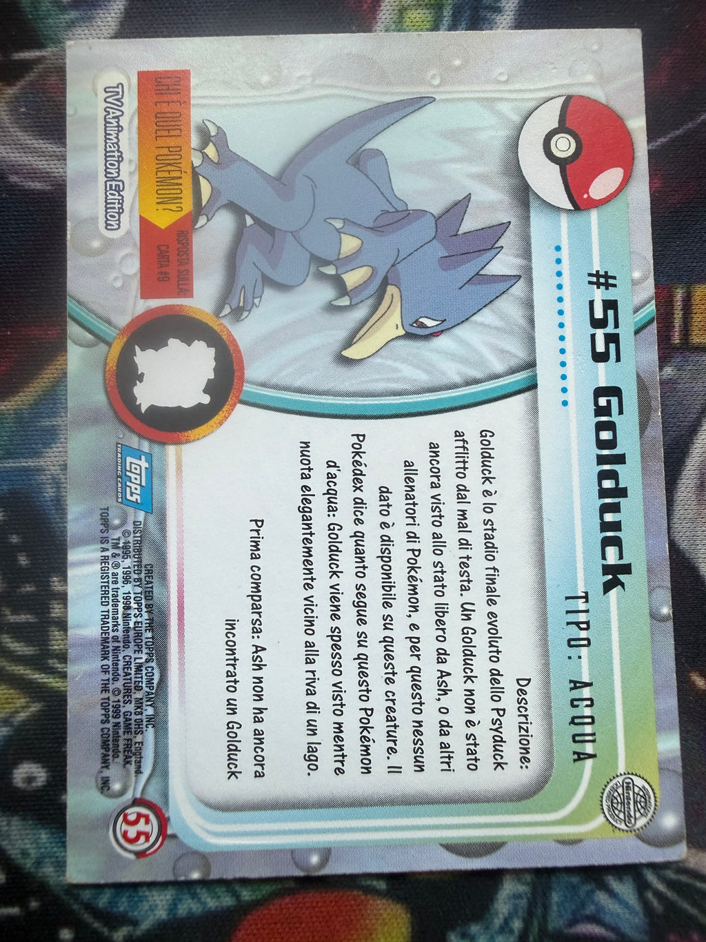 Tops Golduck Holo - EX (Excellent)