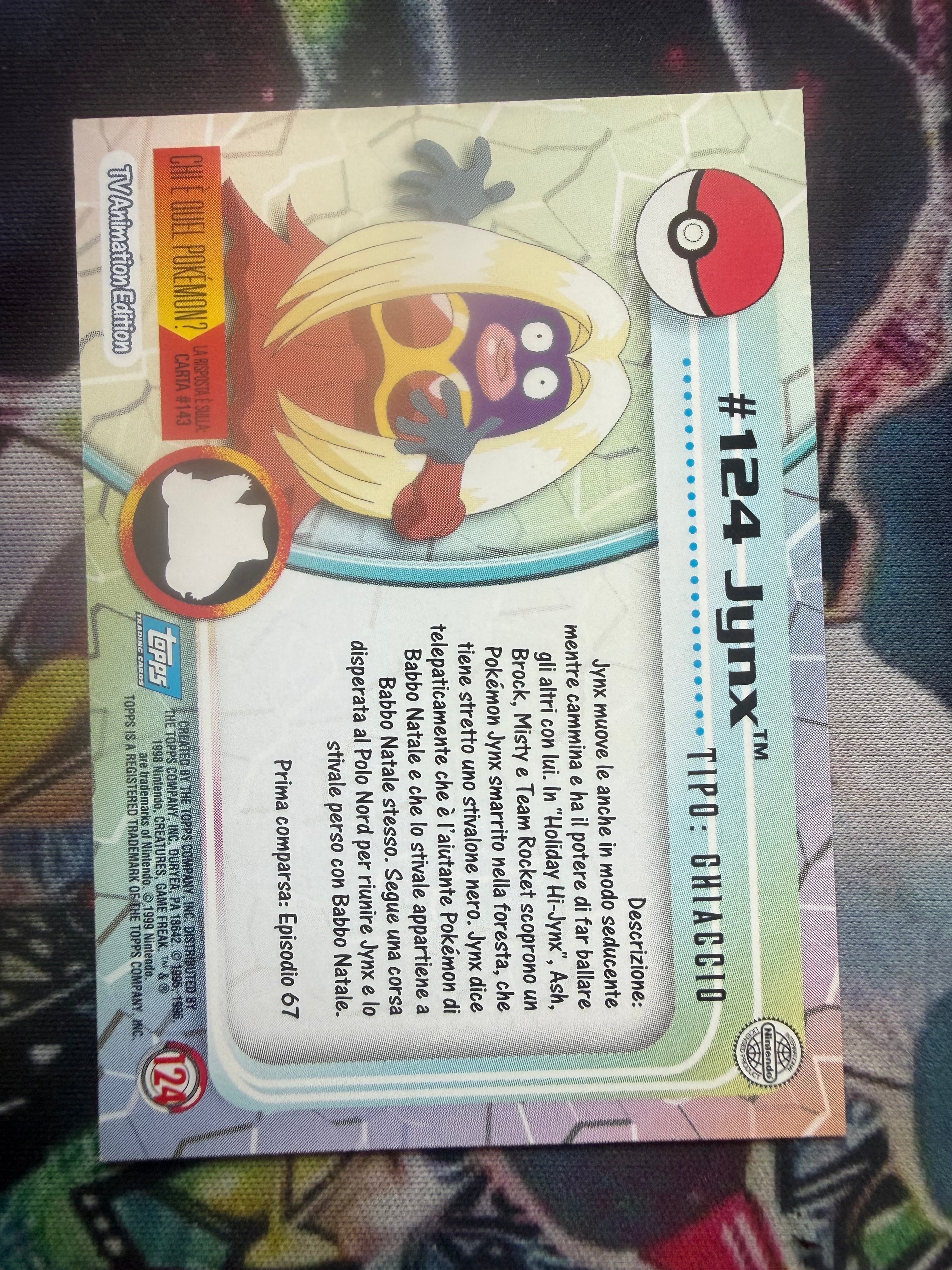 Tops Jynx No Holo - EX (Excellent)