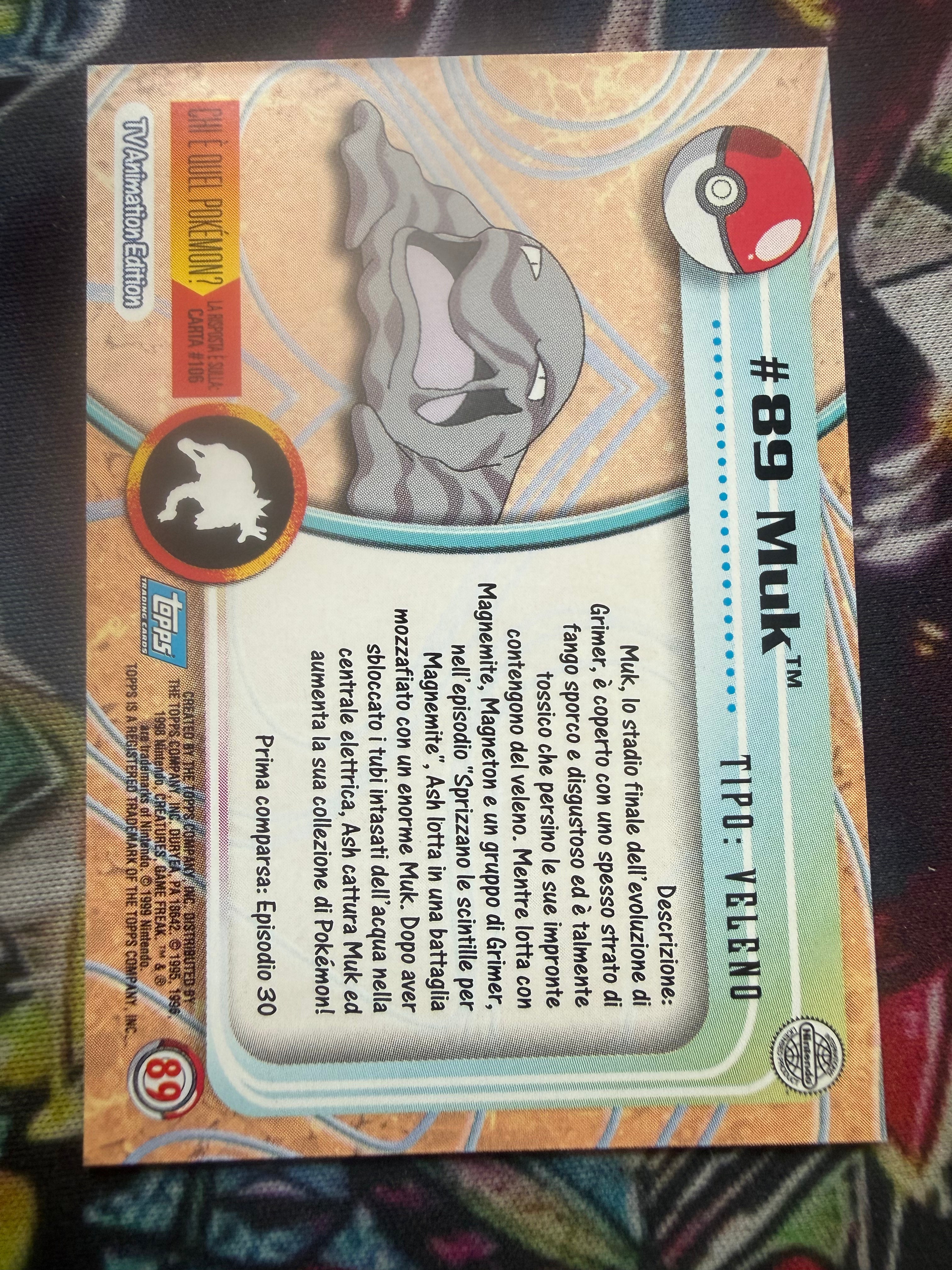 Tops Muk No Holo - EX (Excellent)