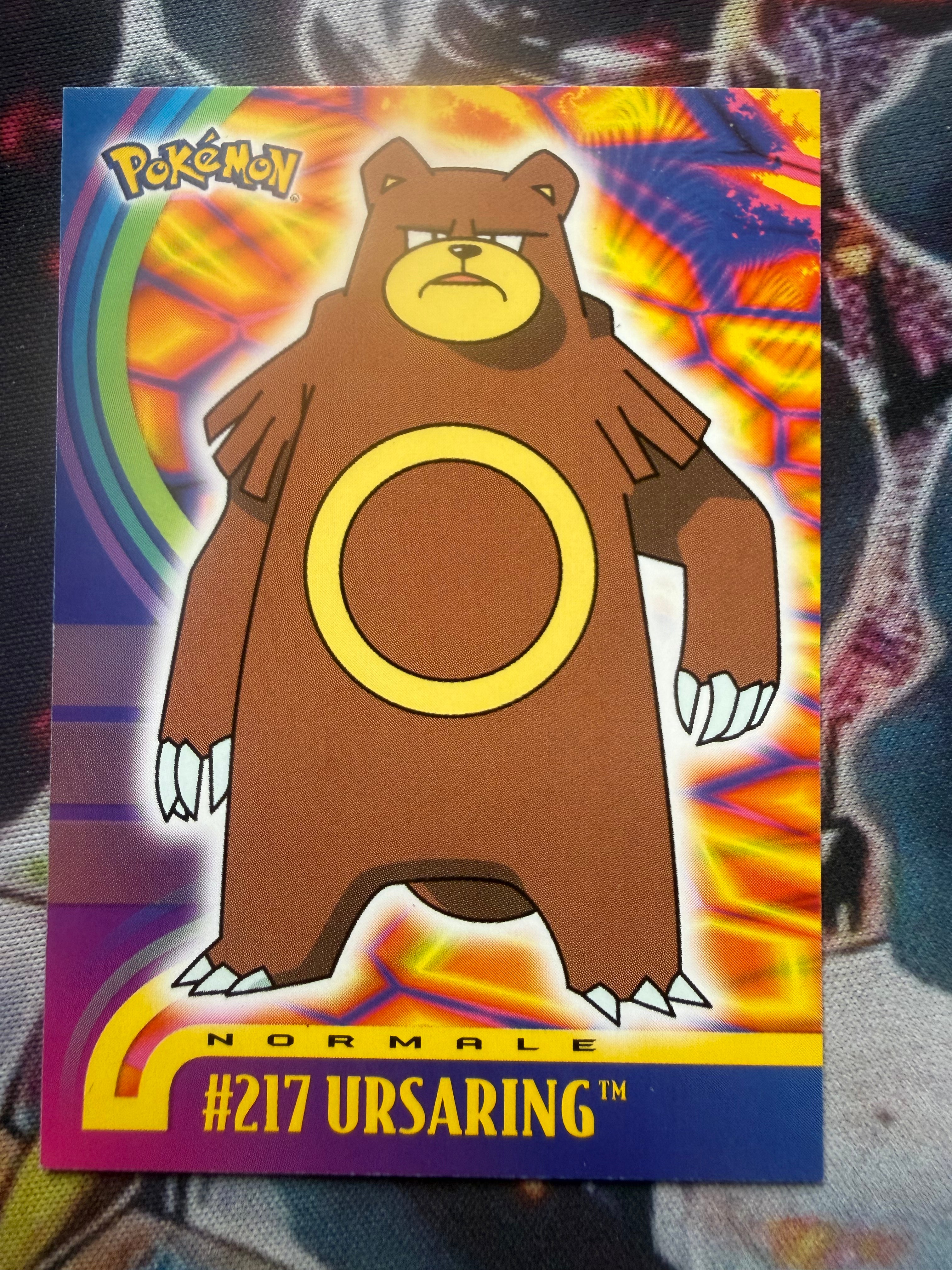 Tops Ursaring No Holo - EX (Excellent)