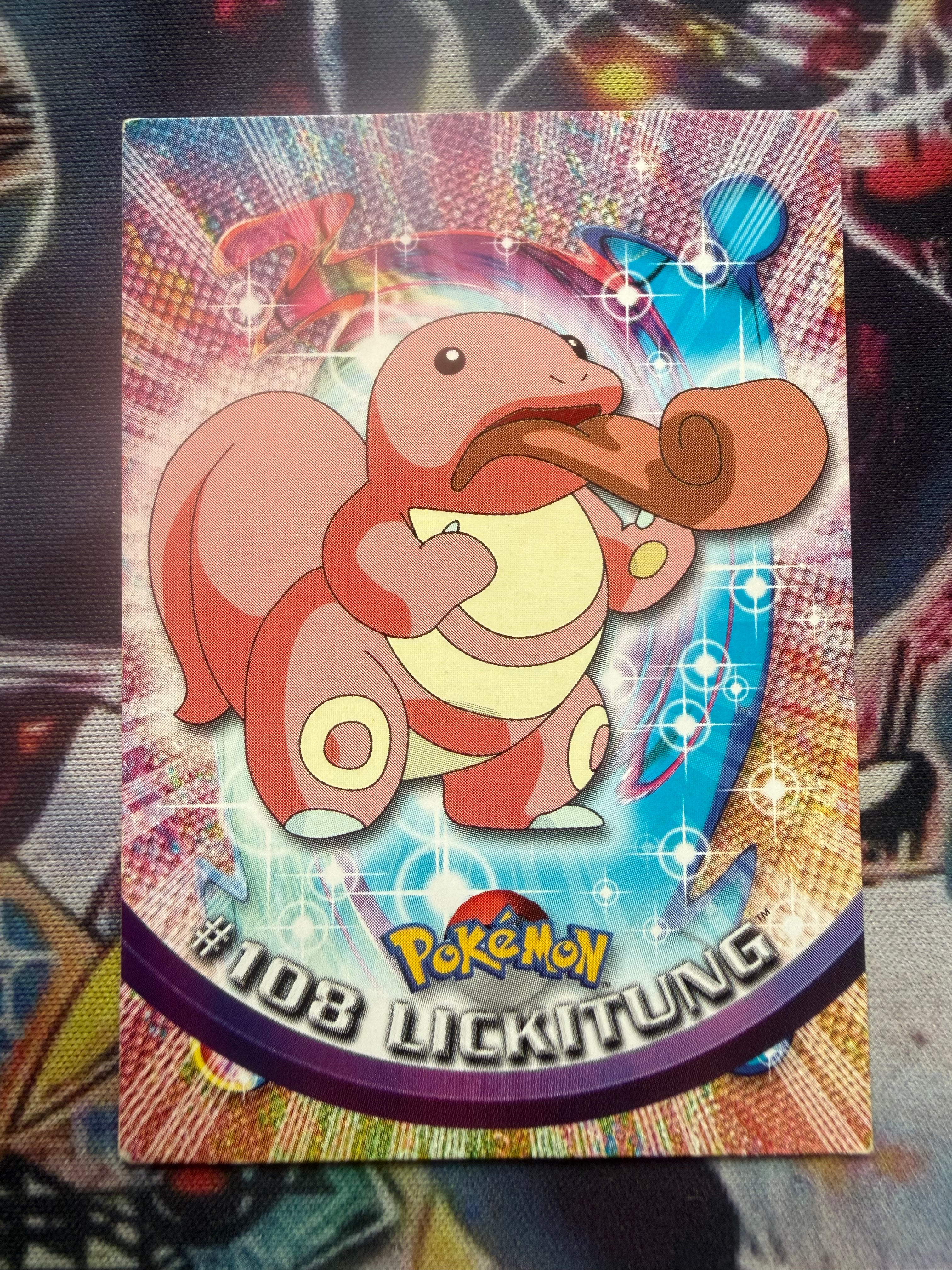 Tops Lickitung No Holo - EX (Excellent)