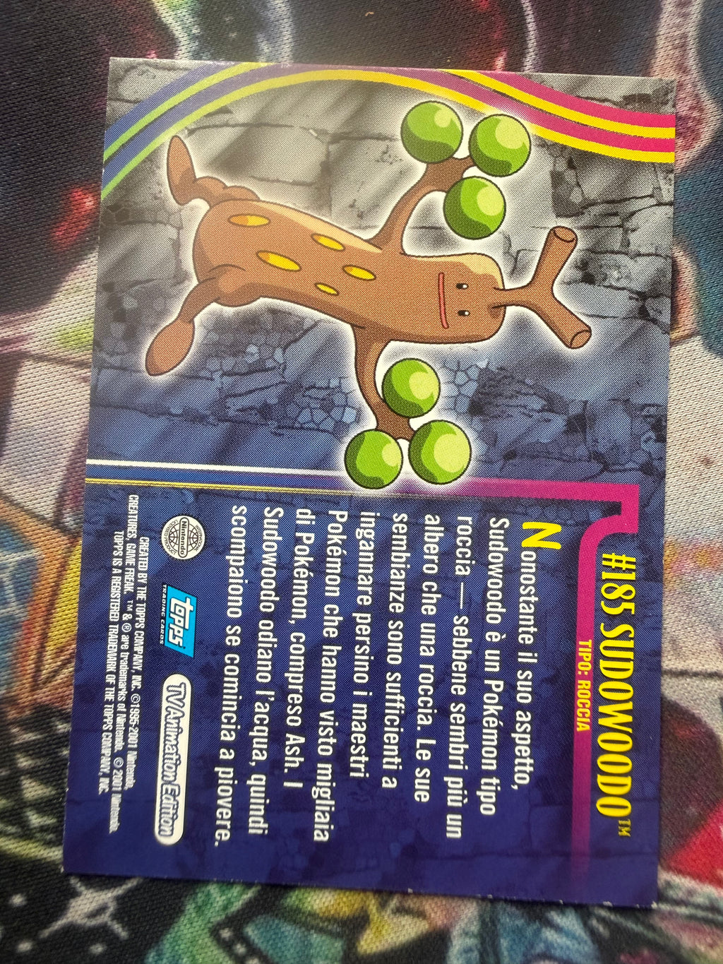 Tops Sudowoodo No Holo - EX (Excellent)