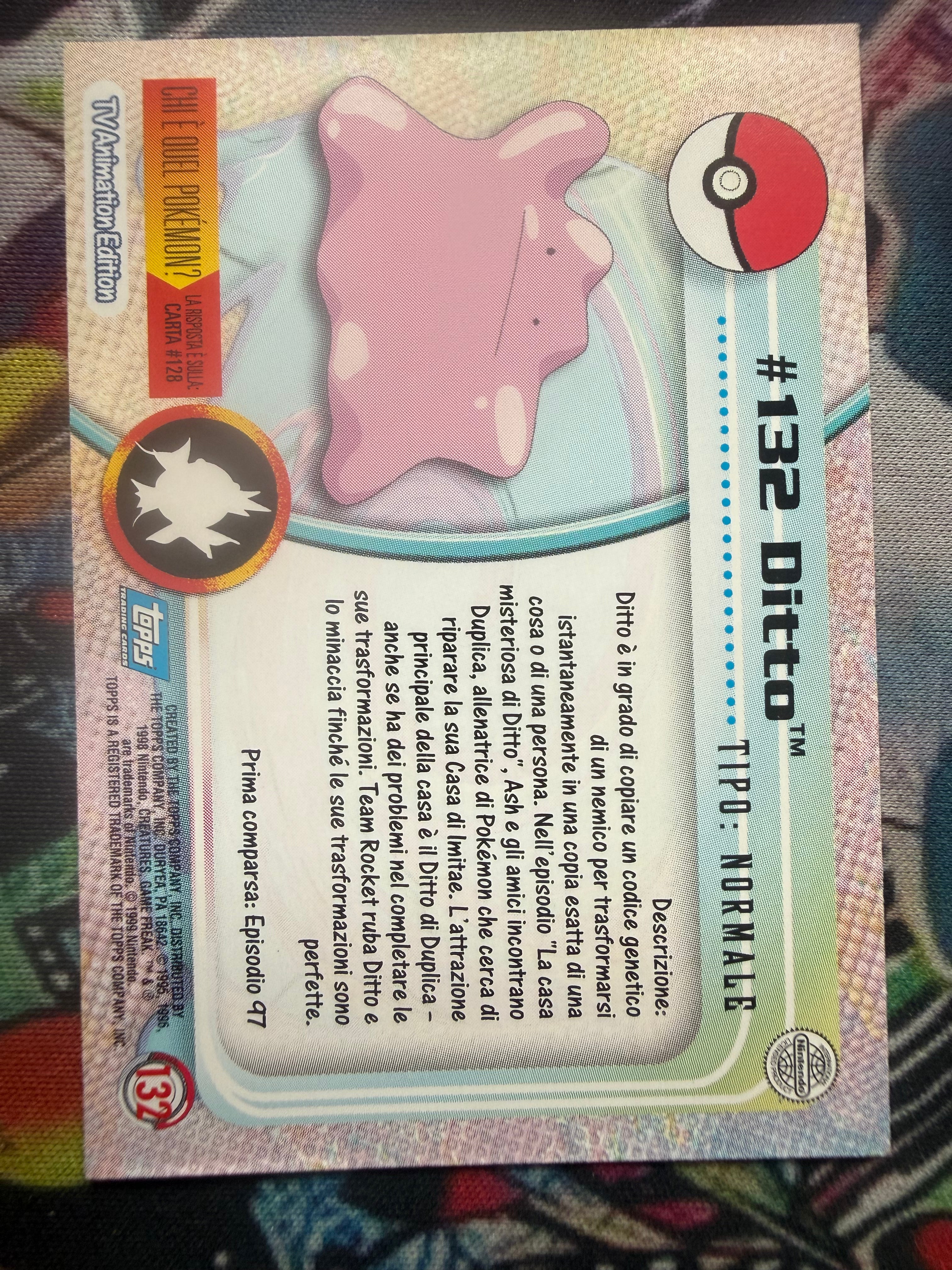Tops Ditto No Holo - EX (Excellent)