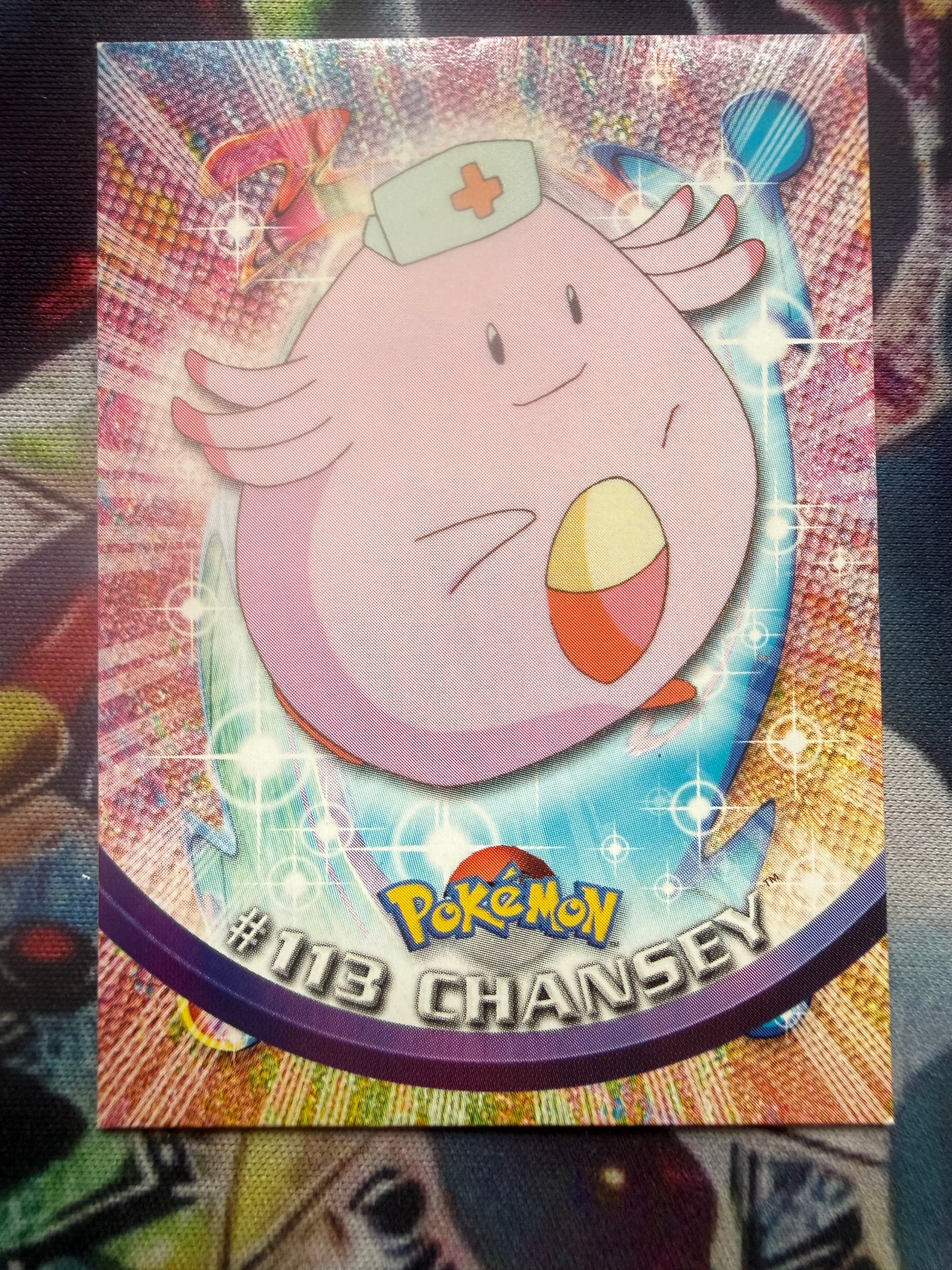 Tops Chansey No Holo - EX (Excellent)