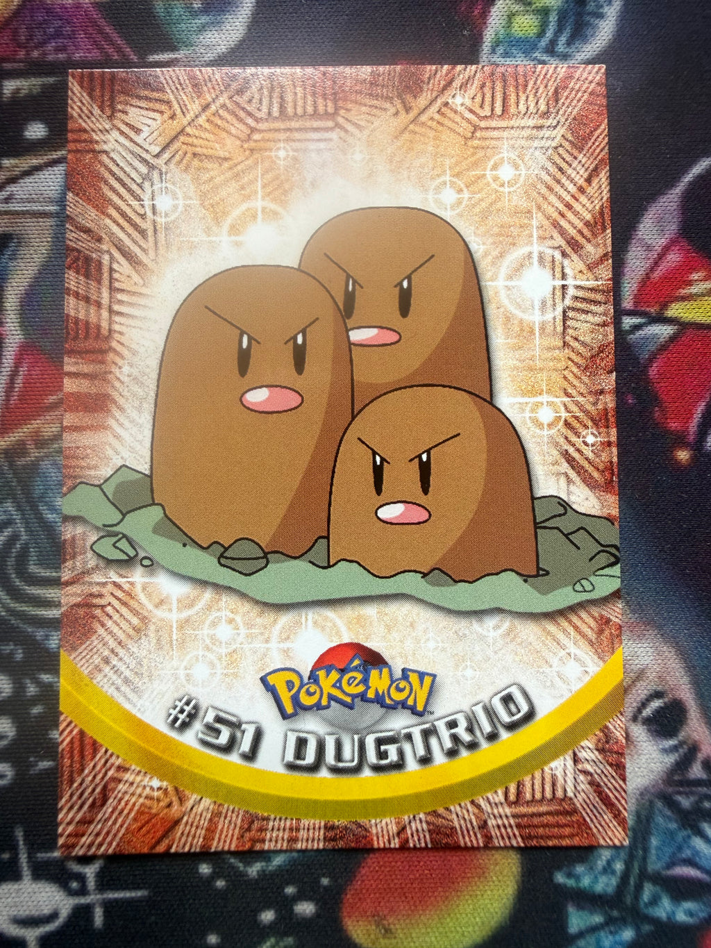 Tops Dugtrio No Holo - EX (Excellent)