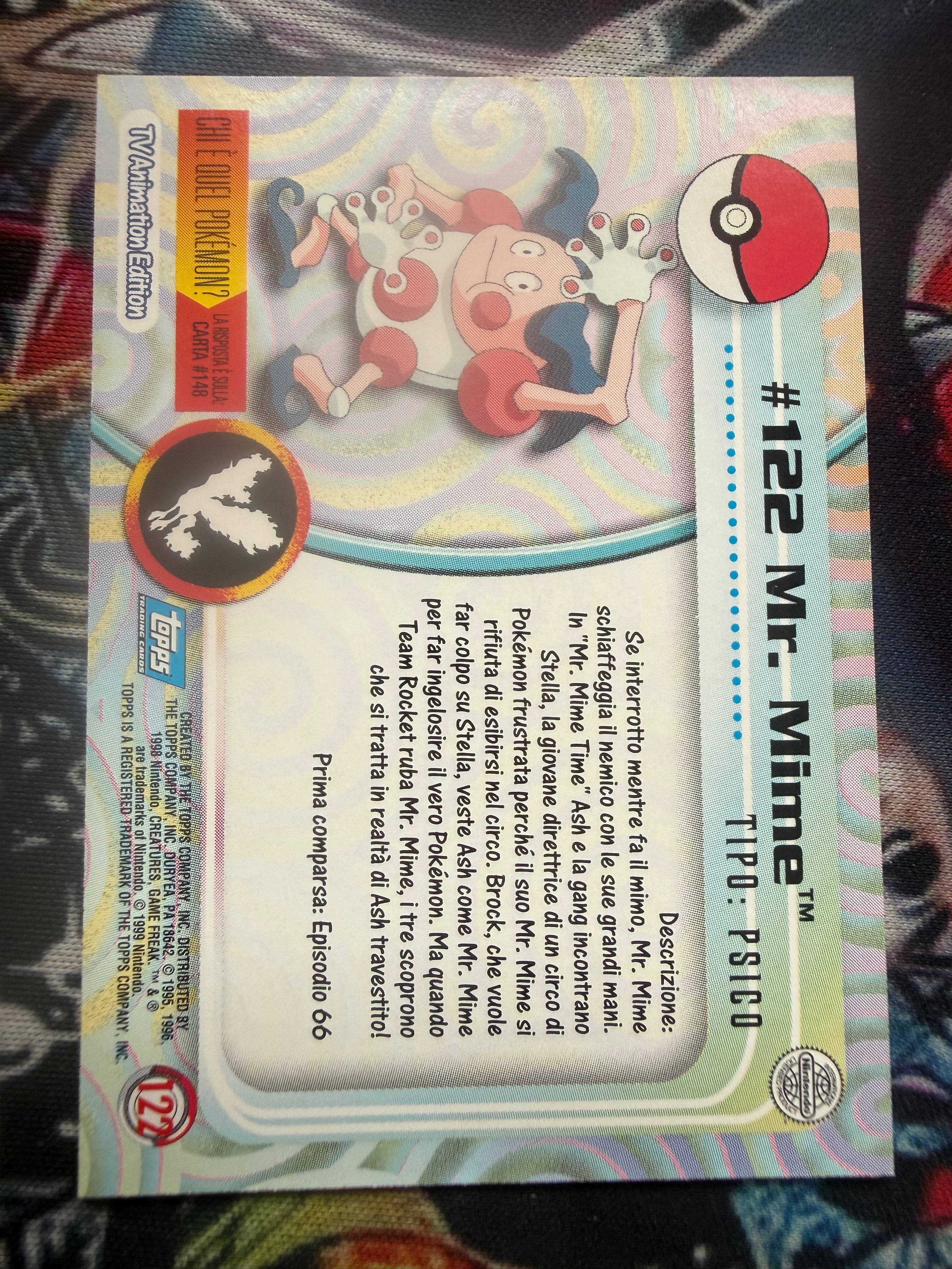 Tops Mr. Mime No Holo - EX (Excellent)