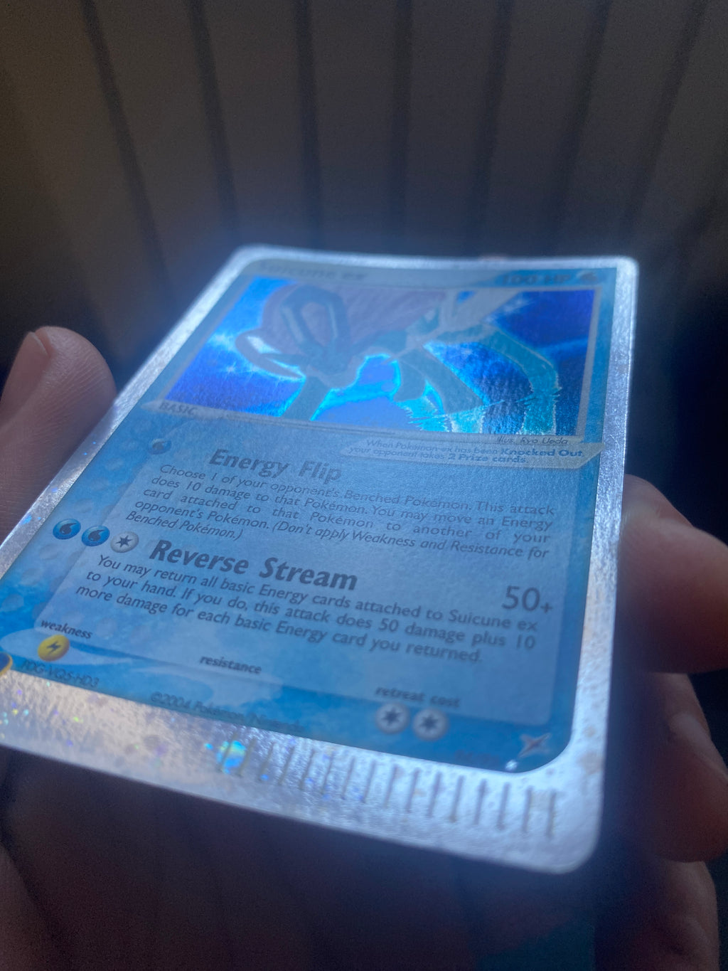Suicune EX ENG 94/95 GOOD+ Legend Maker