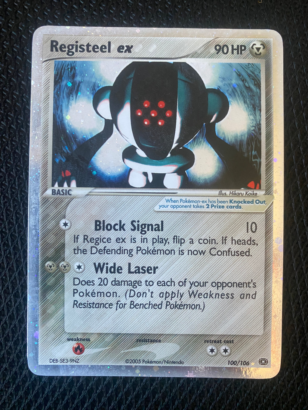 Registeel EX ENG 100/196 EX+ Power Keepers