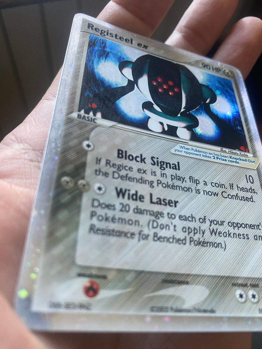 Registeel EX ENG 100/196 EX+ Power Keepers