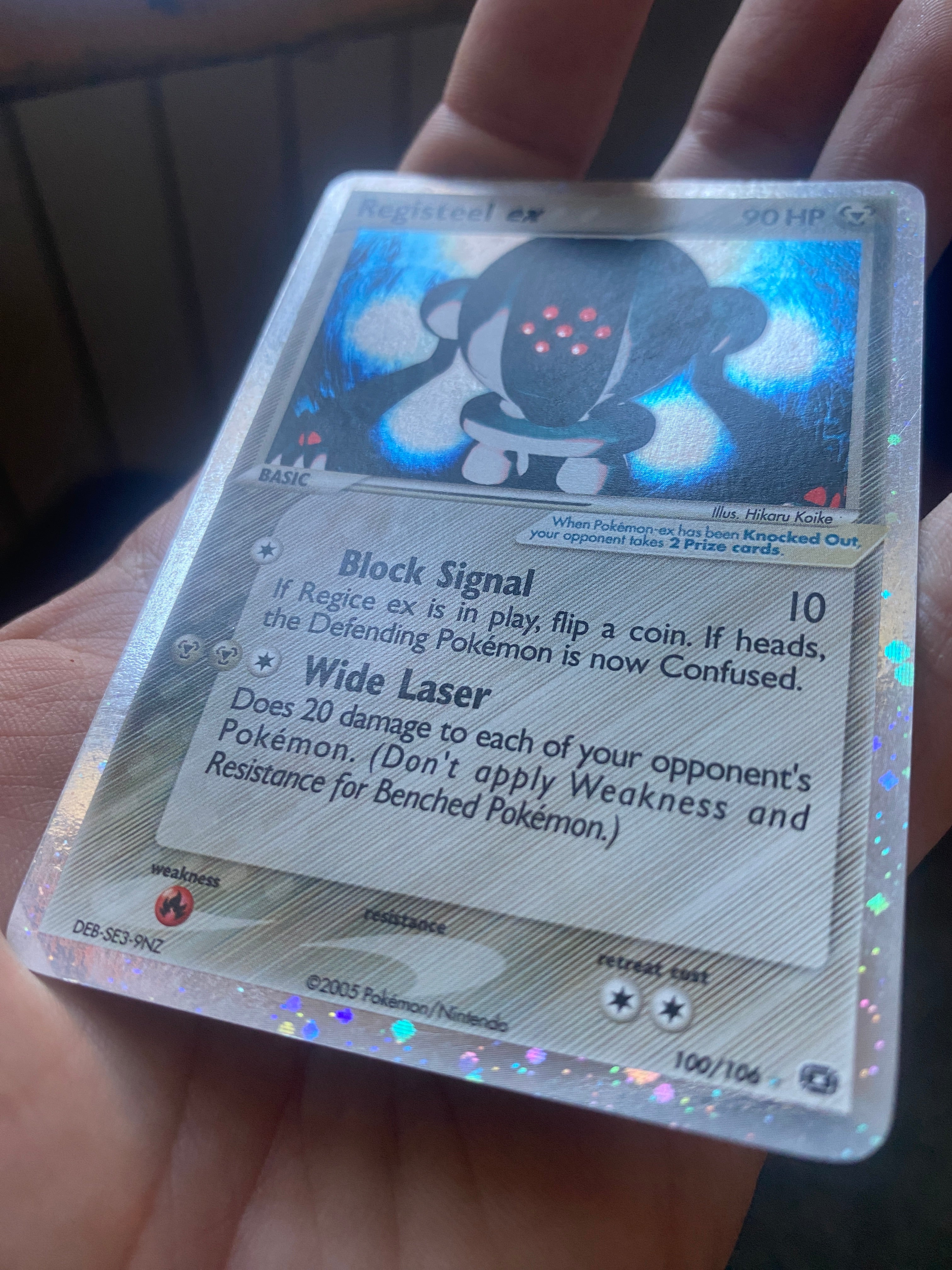 Registeel EX ENG 100/196 EX+ Power Keepers