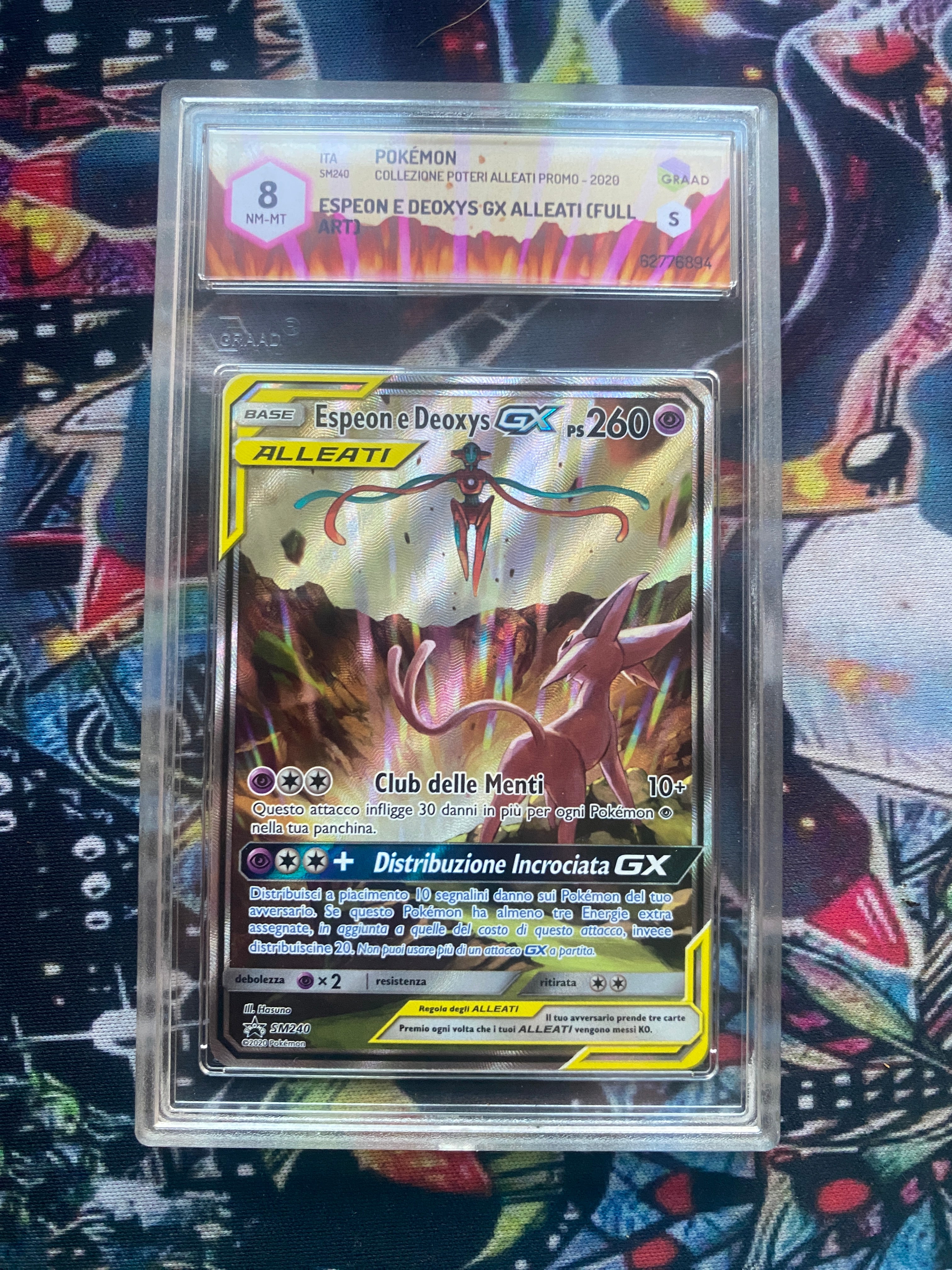 Espeon & Deoxys GX Alleati 2020 ITA GRAAD 8