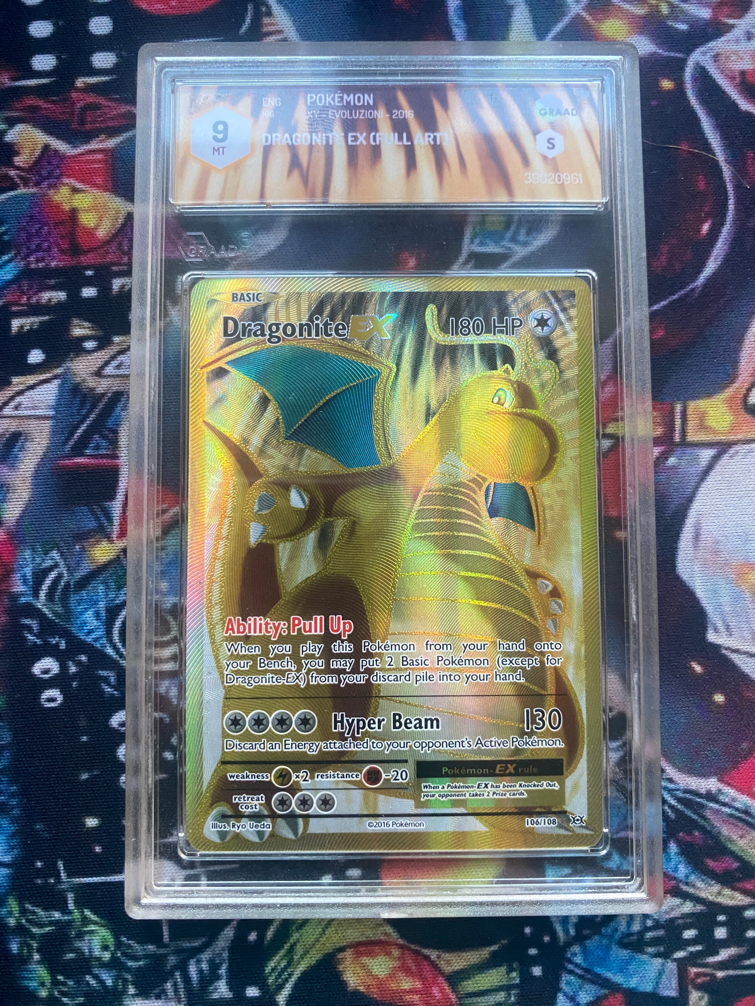 Dragonite XY Evoluzioni ENG 2016 GRAAD 9