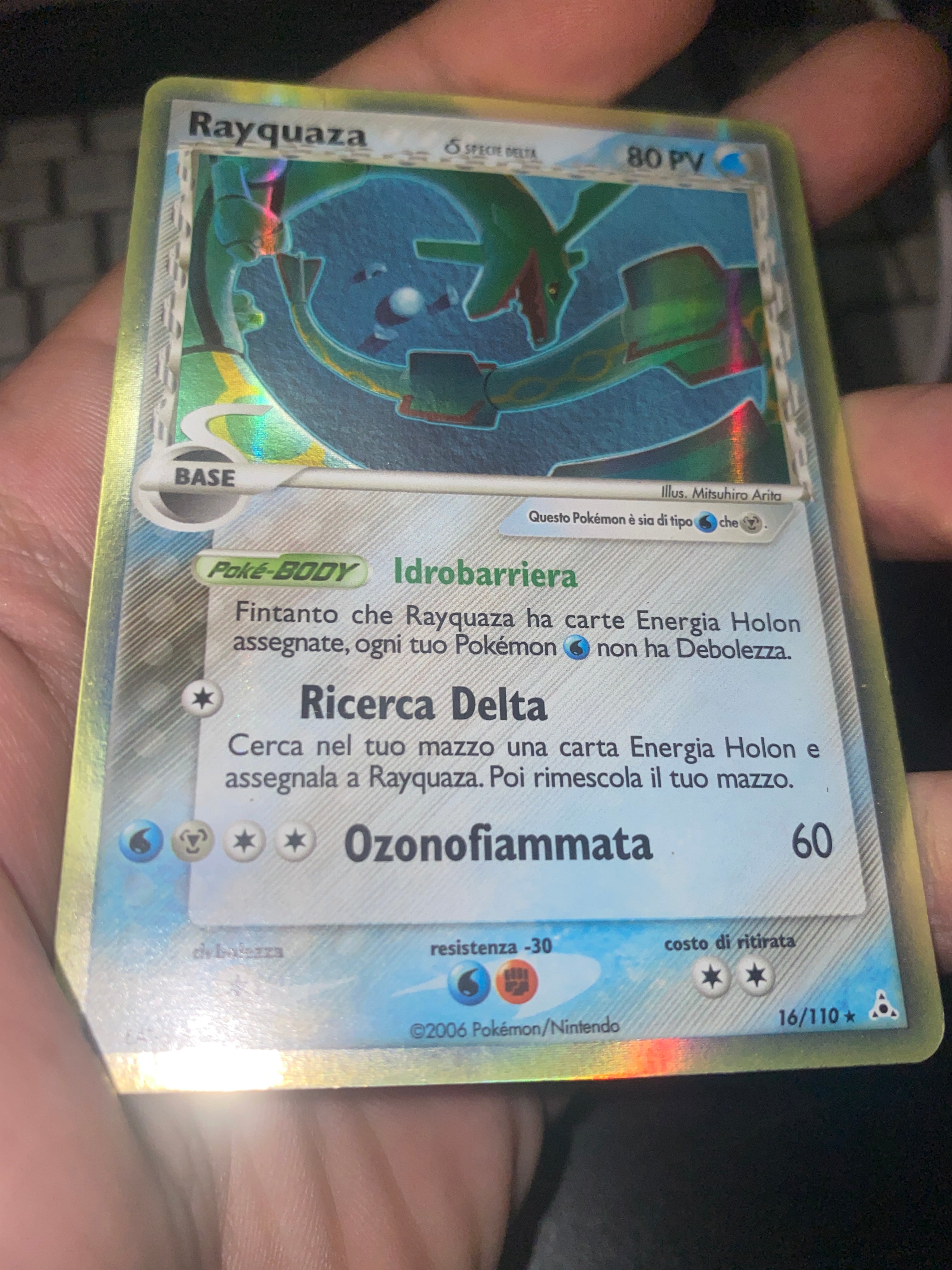 Rayquaza Specie Delta 16/110 ITA GOOD